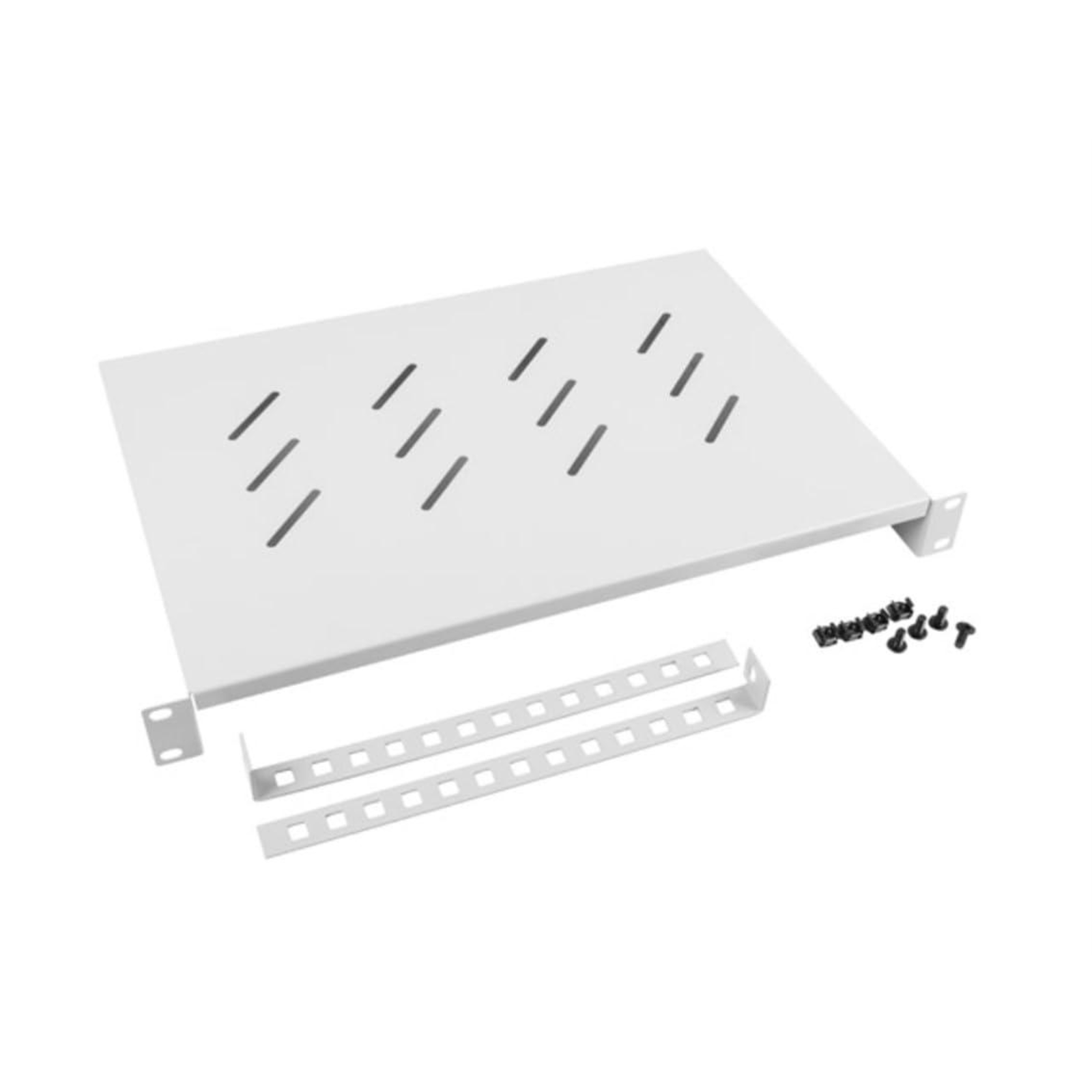 Lanberg 19 600MM 1U 483X330MM GREY AC-1004-S Cabinet SHELF
