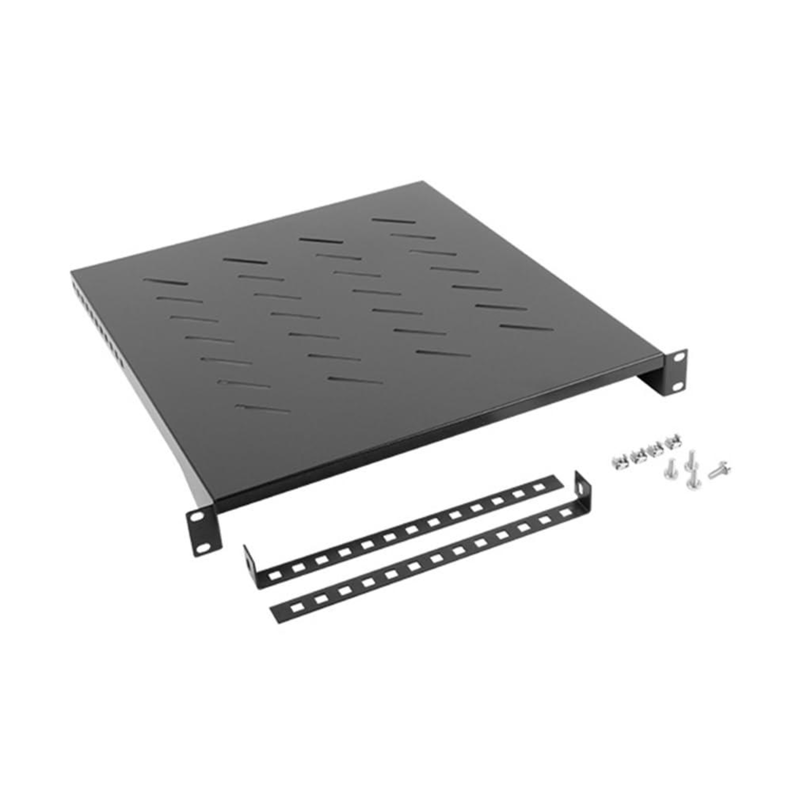Lanberg AK-1005-B 500mm Colour Black for Upright Cabinets