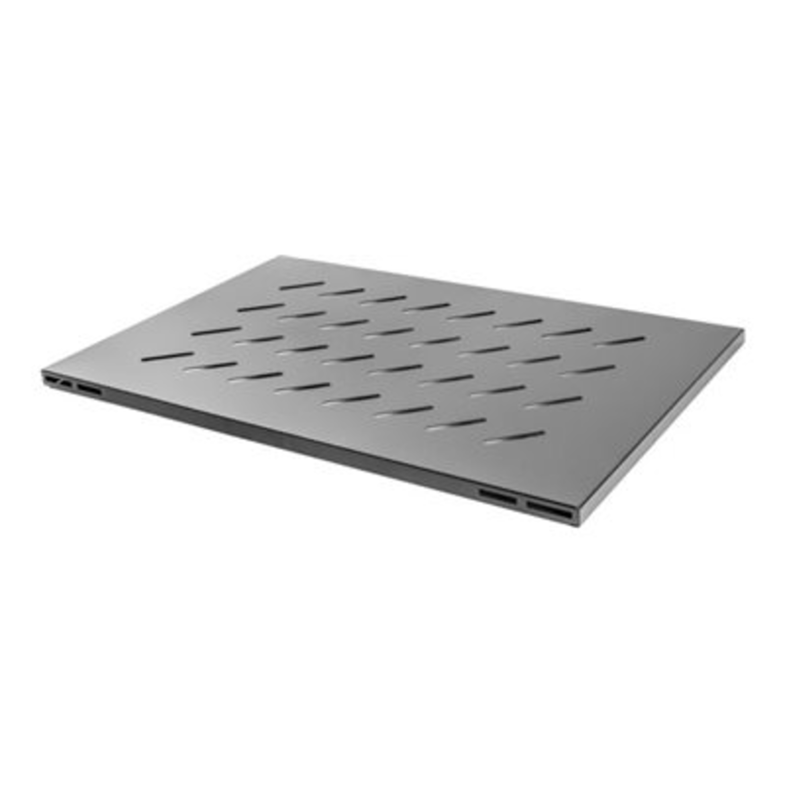 Lanberg AK-1015-B Shelf Black Metal 120 Kg 1U 480.5 Mm