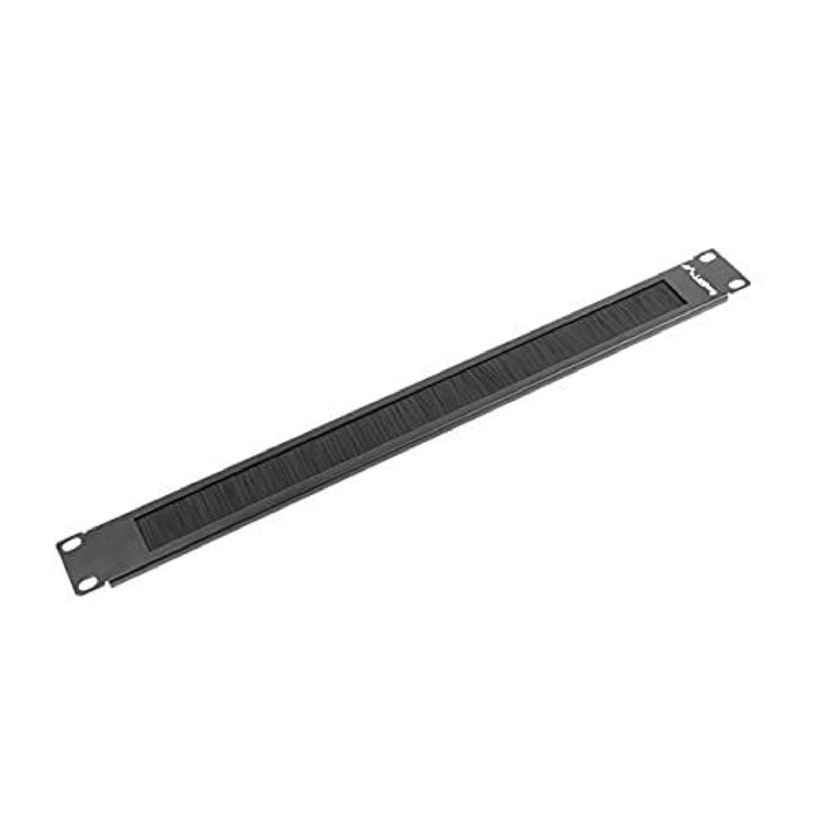 Lanberg AK-1101-B Brush Strip Black 1U 48.3 Cm (19 Inches) 482.6 Mm 8.5 Mm