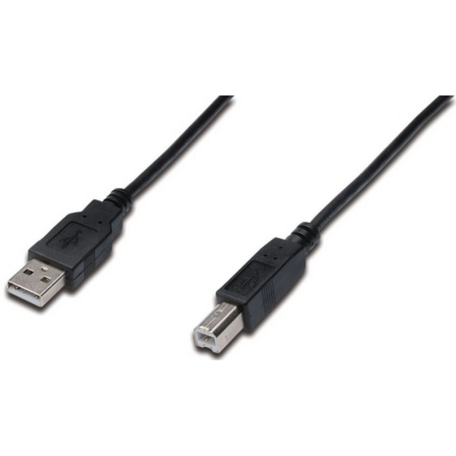 Digitus USB Cable USB 2.0 USB-A Plug USB-B Plug 3.00 M Black AK-300102-030-S