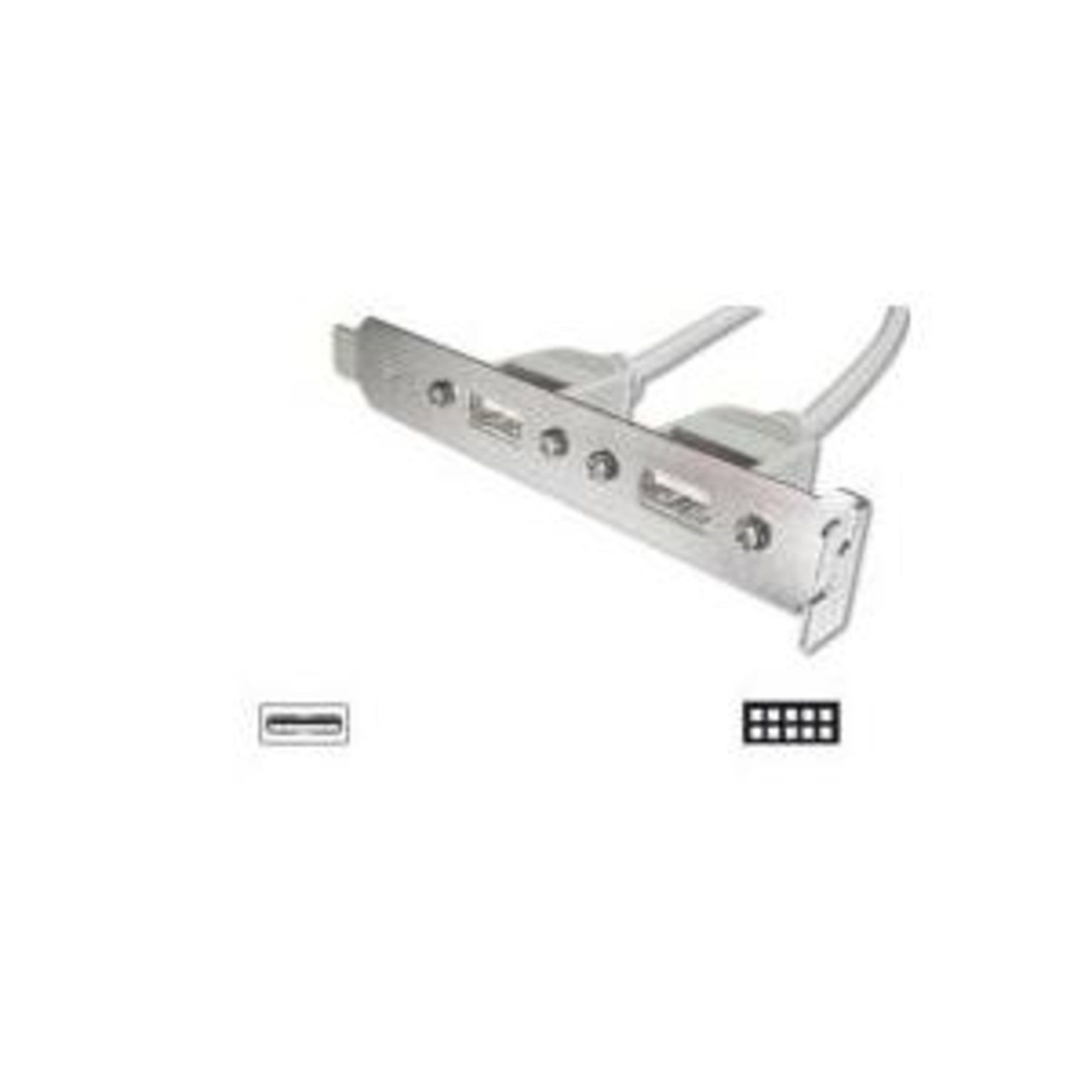 Digitus USB 2.0 Adapter 4x Socket Internal 10-pin 2x A 20.00cm