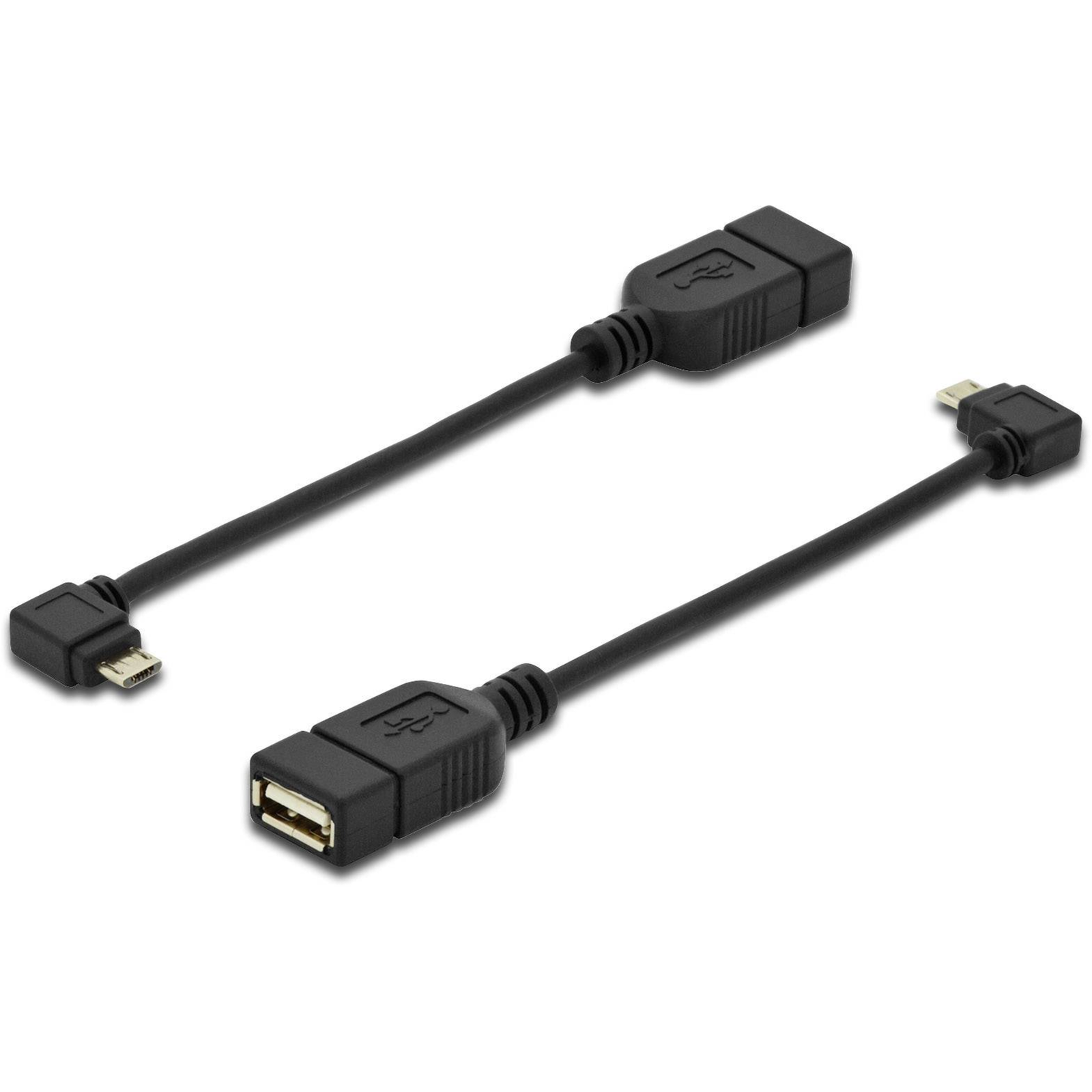 Digitus USB Adapter Converter OTG Micro B-St A-Bu 0.15m