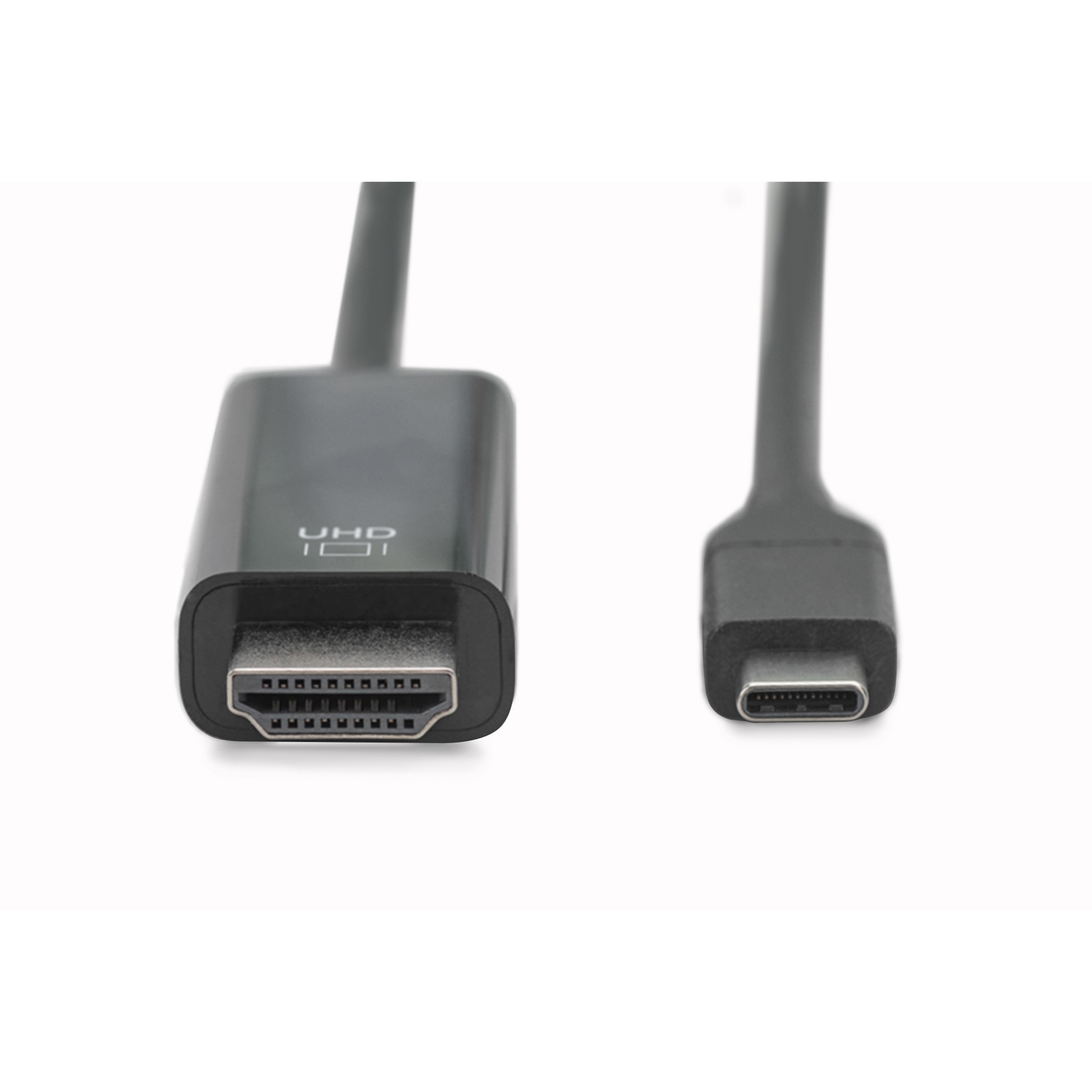 Digitus USB C Adapter Cable Type C -HDMI A 4K St/St 5.0m Black