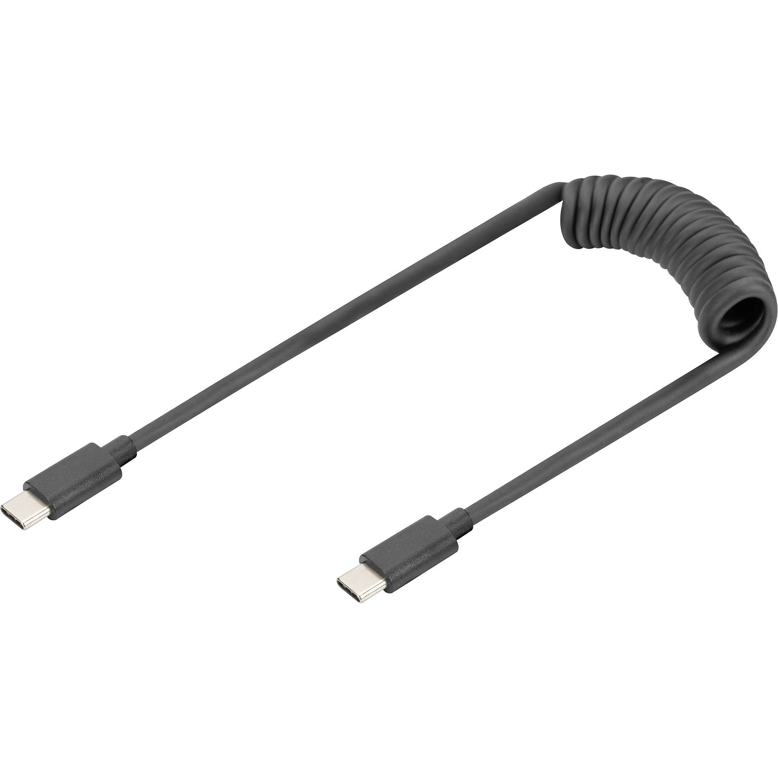 Digitus USB 2.0 USB C to USB C Spiral Cable
