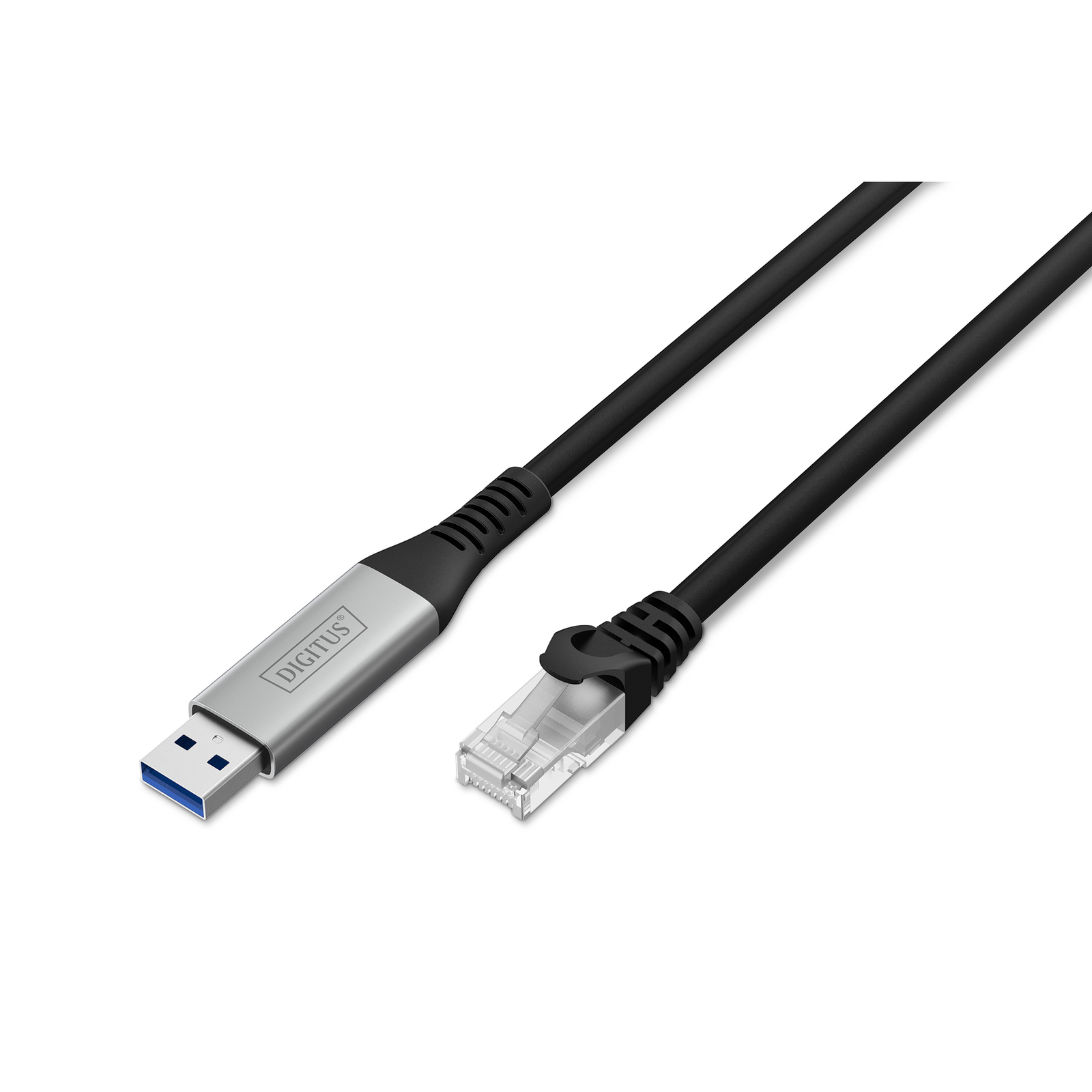 DIGITUS USB 3.2 Gen1 RJ45 Ethernet Cable 1Gbit/s 15m