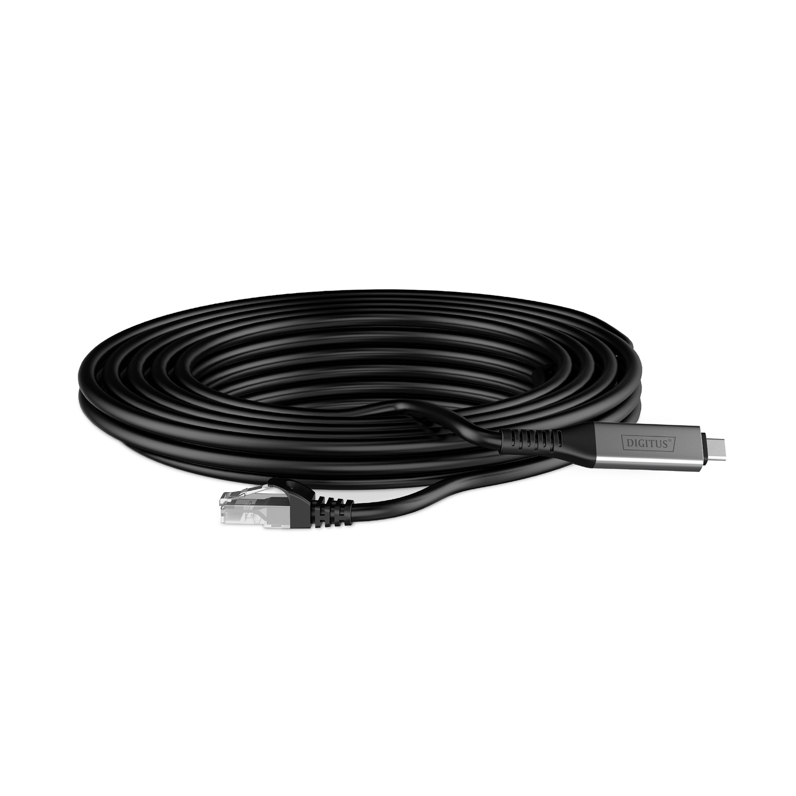 DIGITUS USB-C 3.2 Gen1 RJ45 Ethernet Cable 1Gbit/s 3m