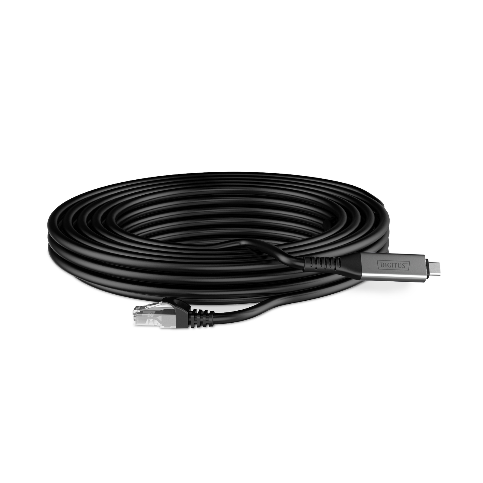 DIGITUS USB-C 3.2 Gen1 RJ45 Ethernet Cable 1Gbit/s 5m
