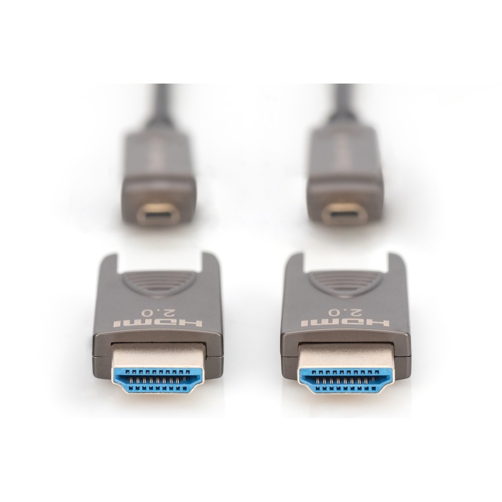 Digitus HDMI Hybrid Fibre Optic Cable 4K Detachable 30m Black