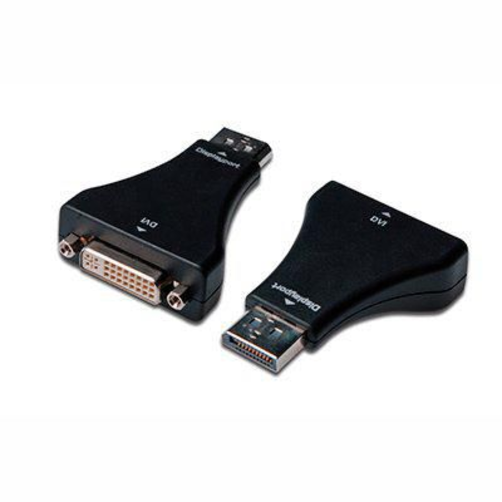 Digitus AK-340603-000-S DisplayPort DVI Adapter (1x DisplayPort Plug 1x DVI Socket 24+5-pin) Black