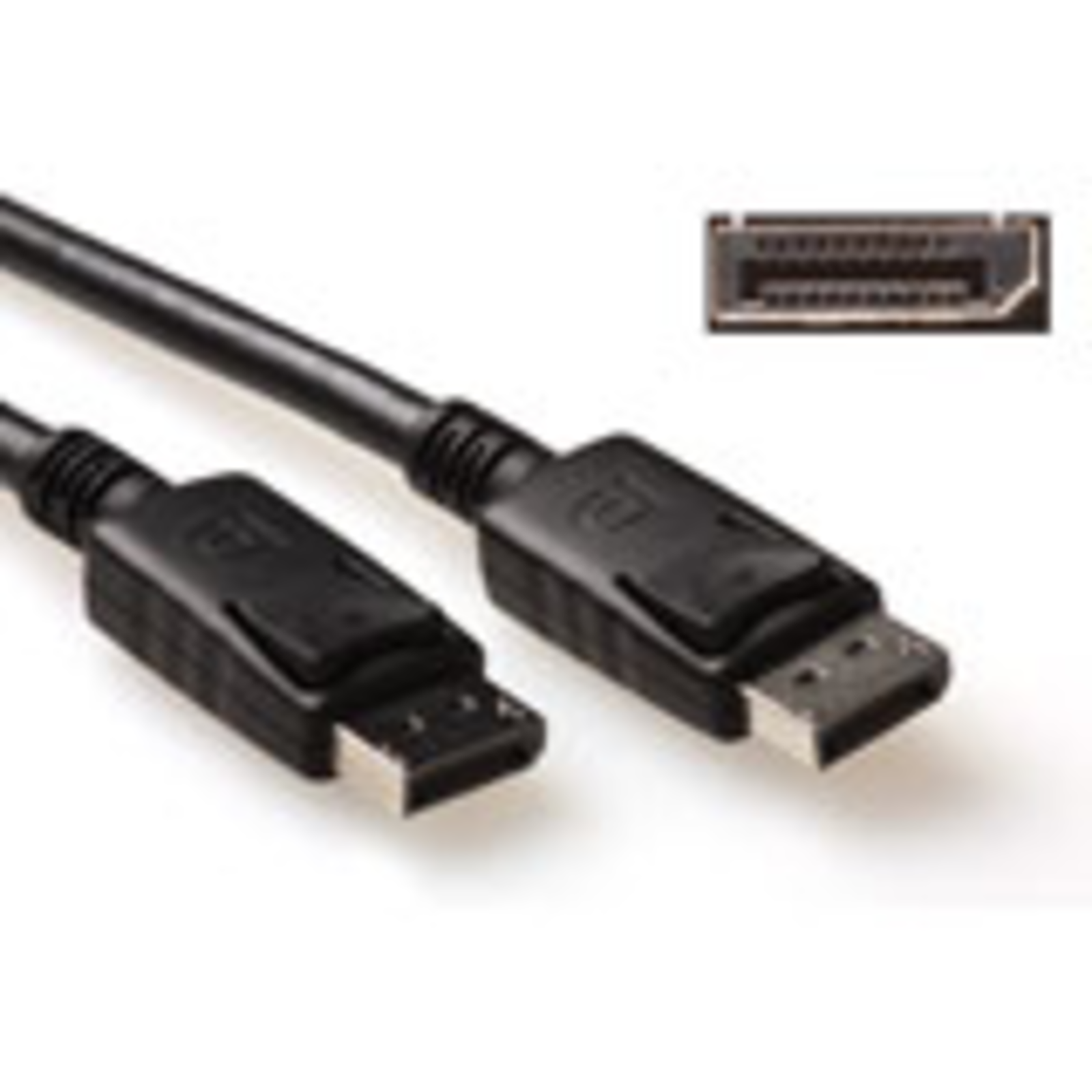 ACT AK3980 DisplayPort Cable 2 M Black
