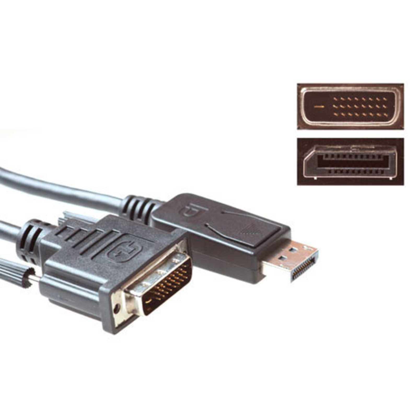 ACT Converter Cable DisplayPort Male Inch DVI Male