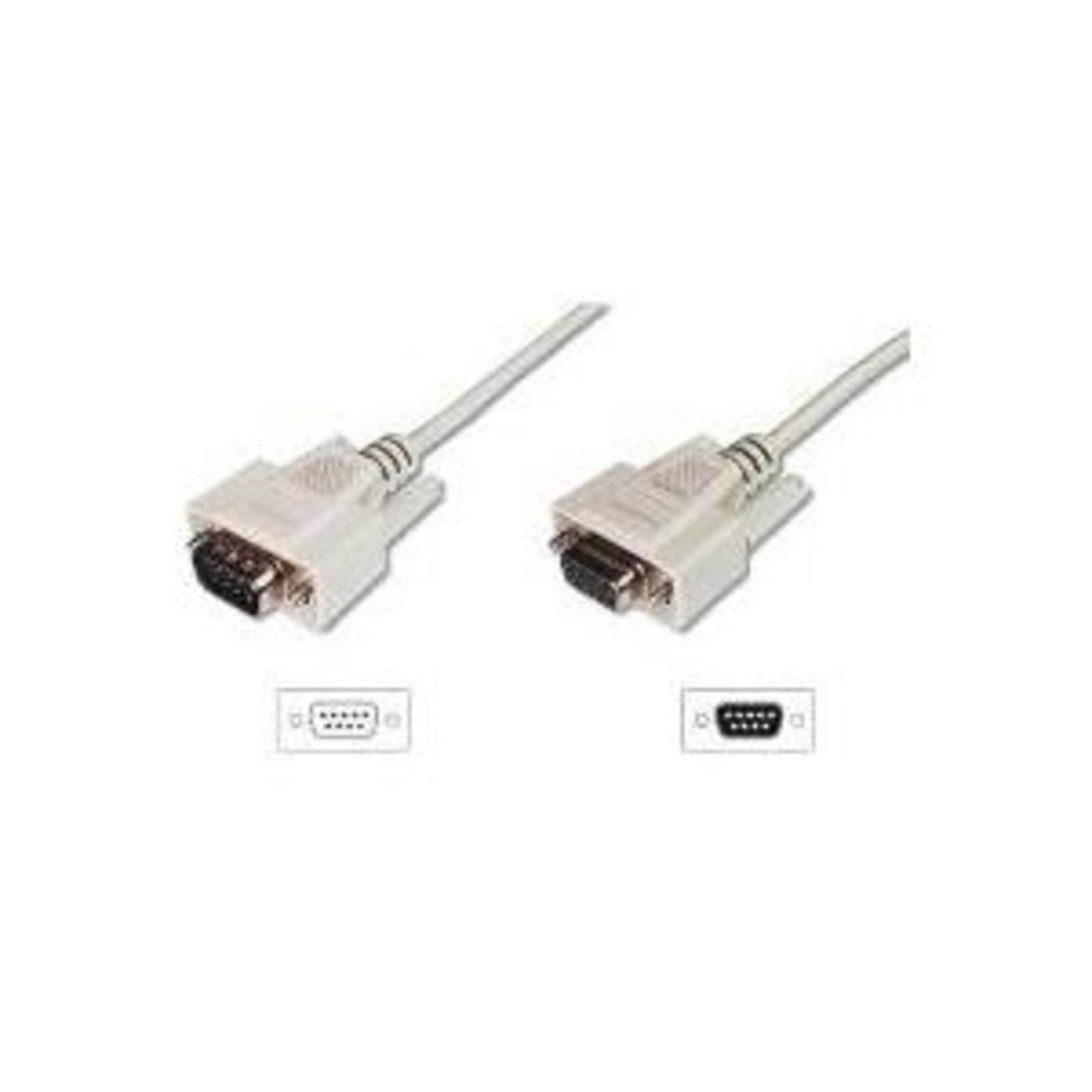 Digitus Data Transfer Extension Cable D-Sub9-St D-Sub9-Bu