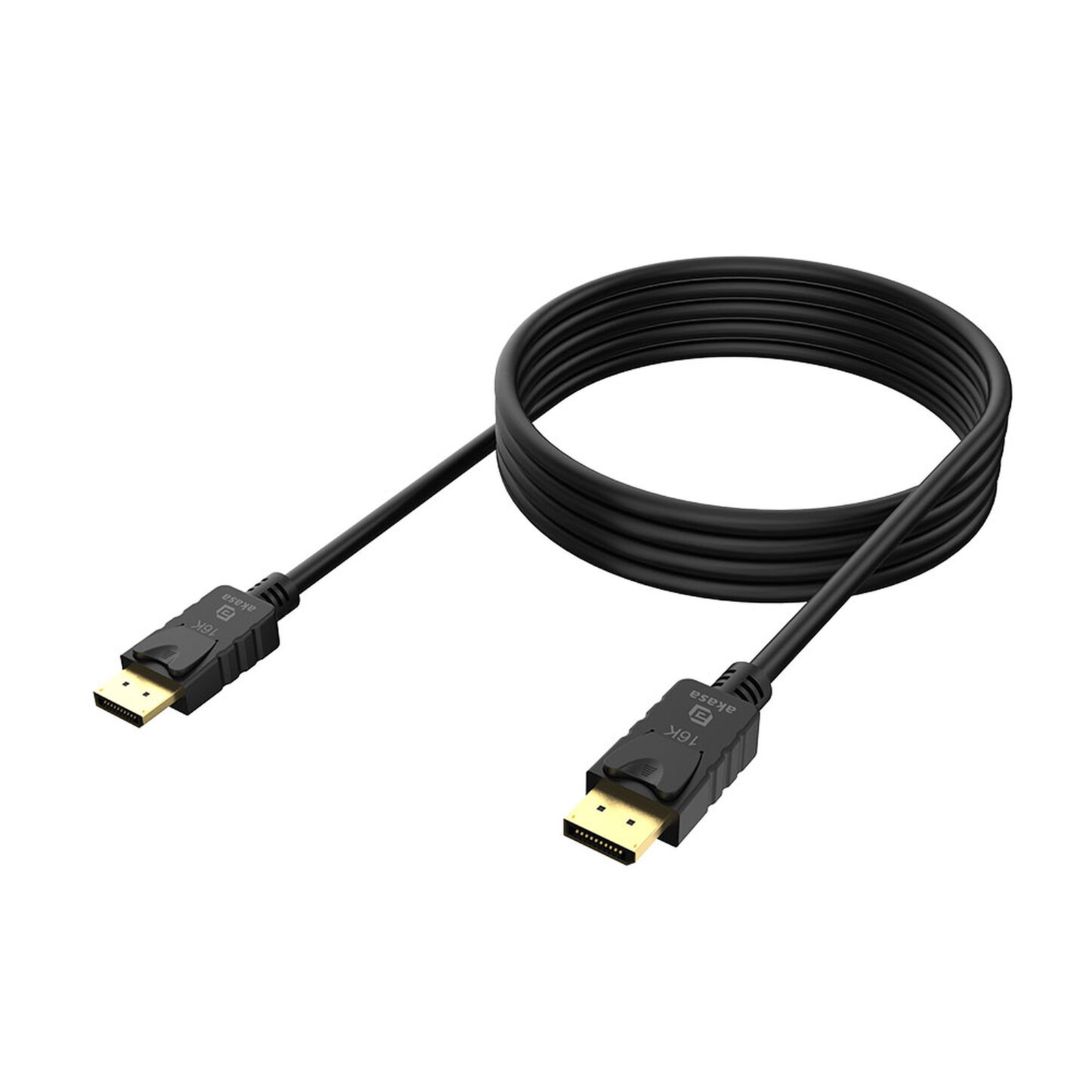 Akasa 16K DisplayPort Cable 2m Black
