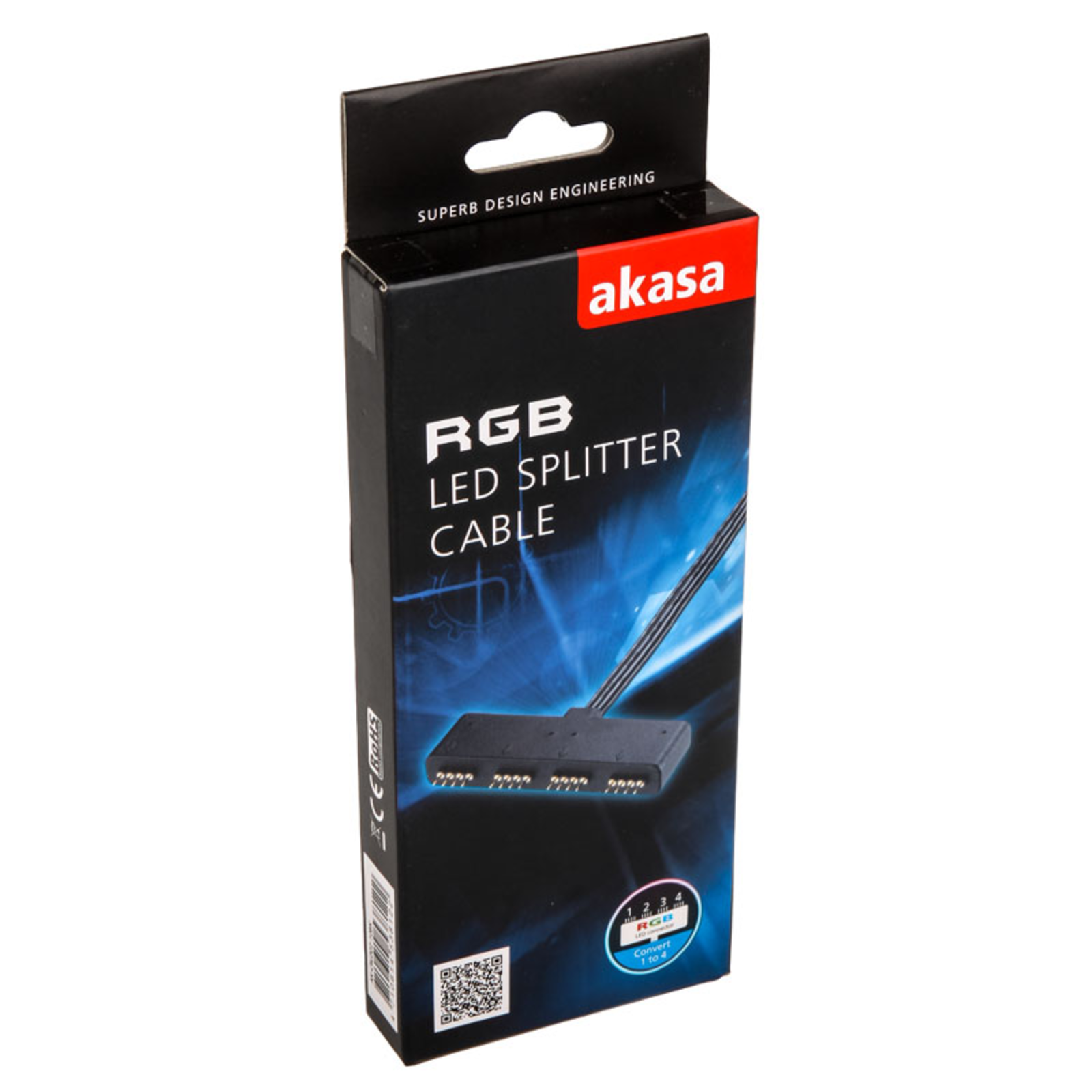 AKASA RGB LED Splitter Cable