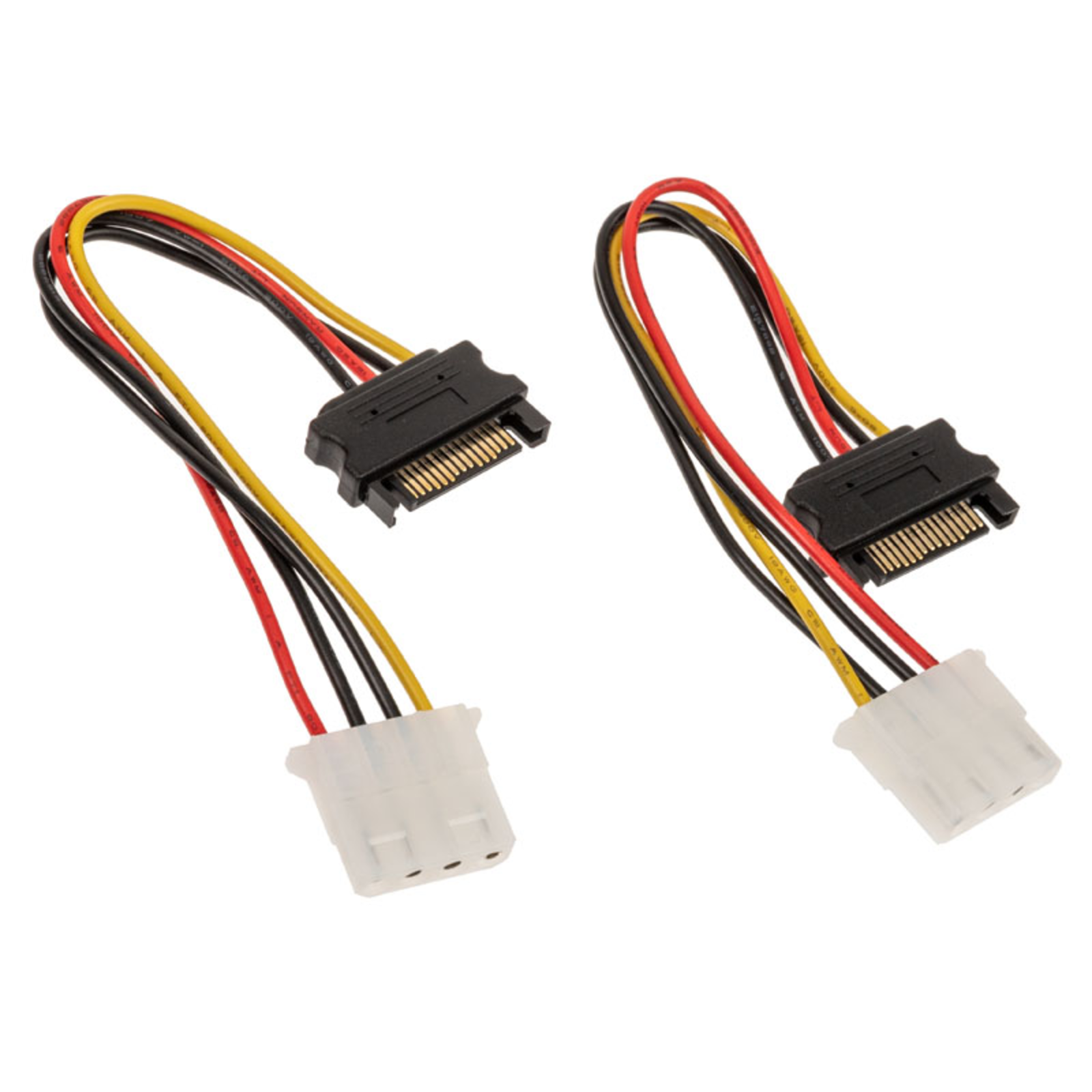 AKASA SATA to Molex Adapter Cable 2 Pieces