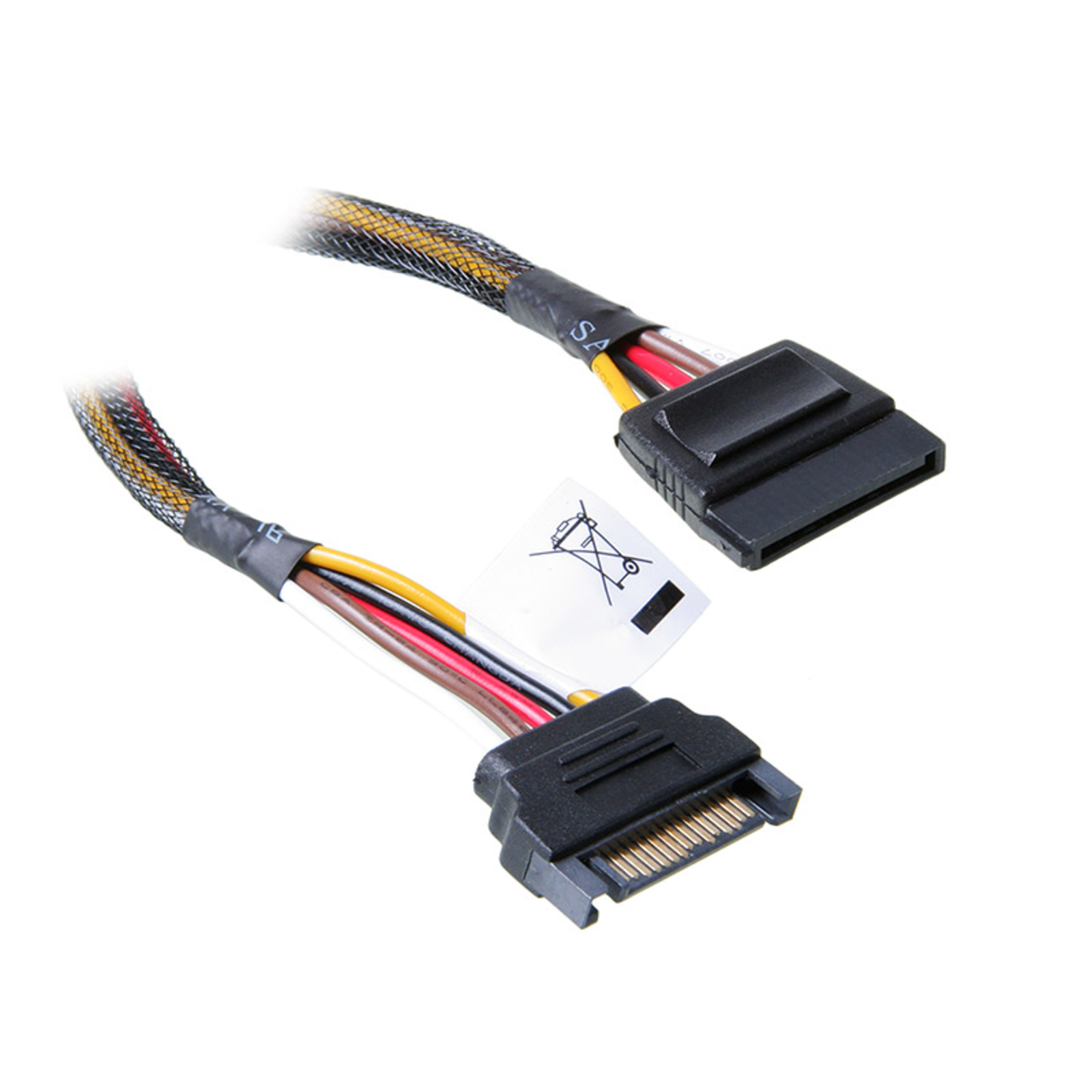 AKASA SATA Power Extension 30cm