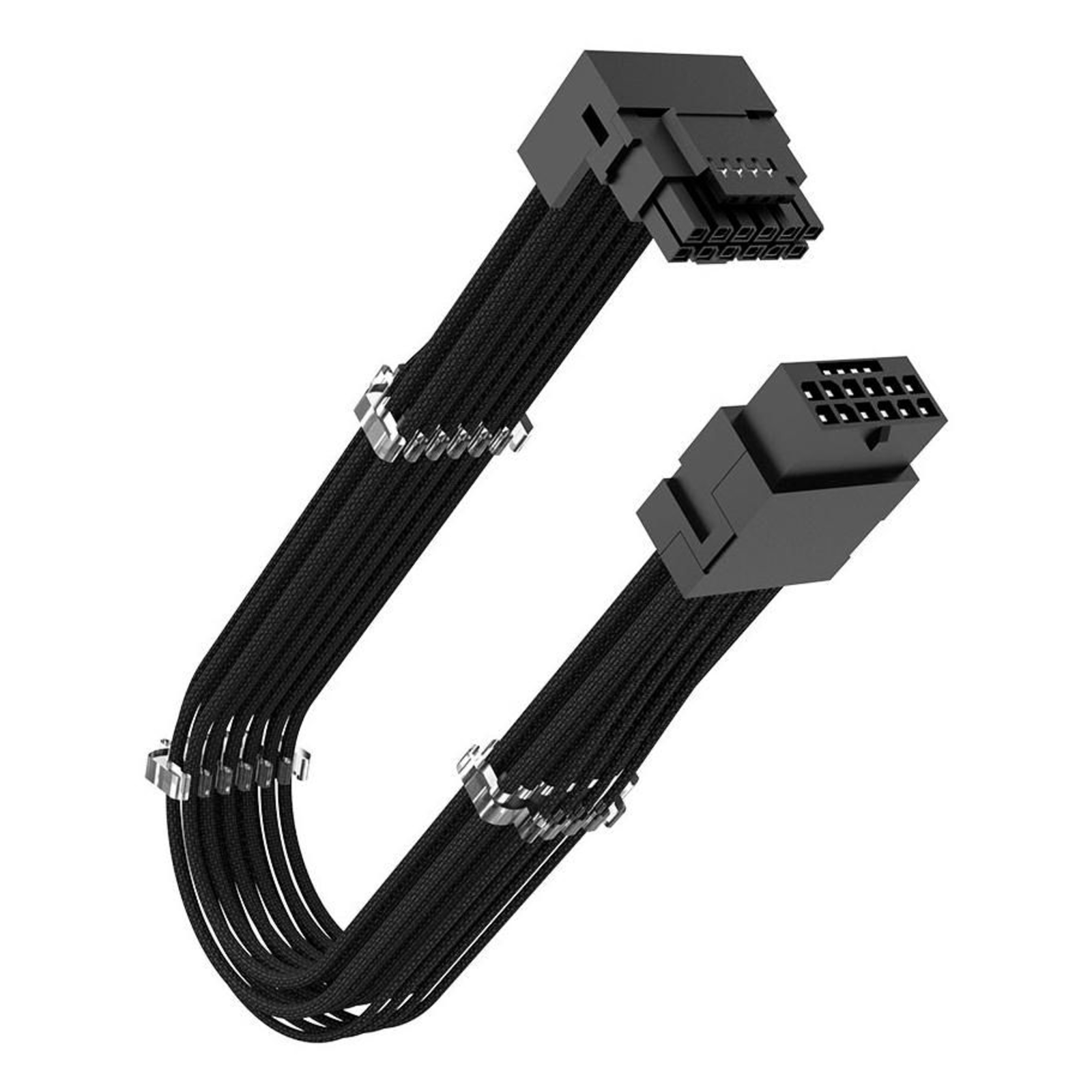 Akasa Cable G-Nexus PX16 AK-CBPW32-30BK 12+4-pin (RA)(m) to 12+4-pin (STR)(w) 30cm