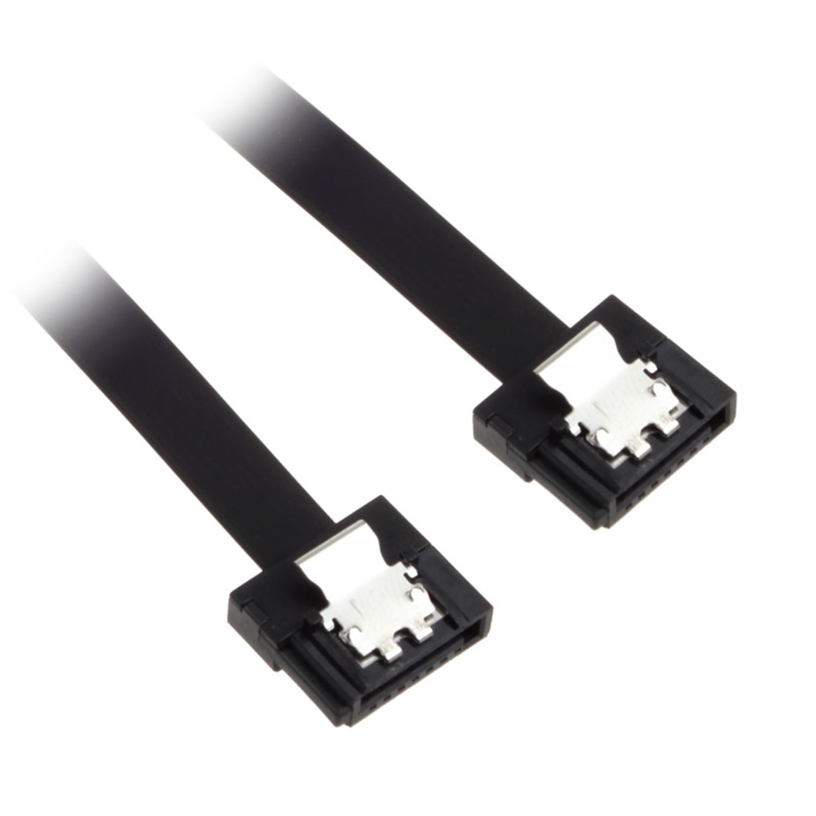 AKASA Proslim SATA 3 Cable 15cm Straight Black