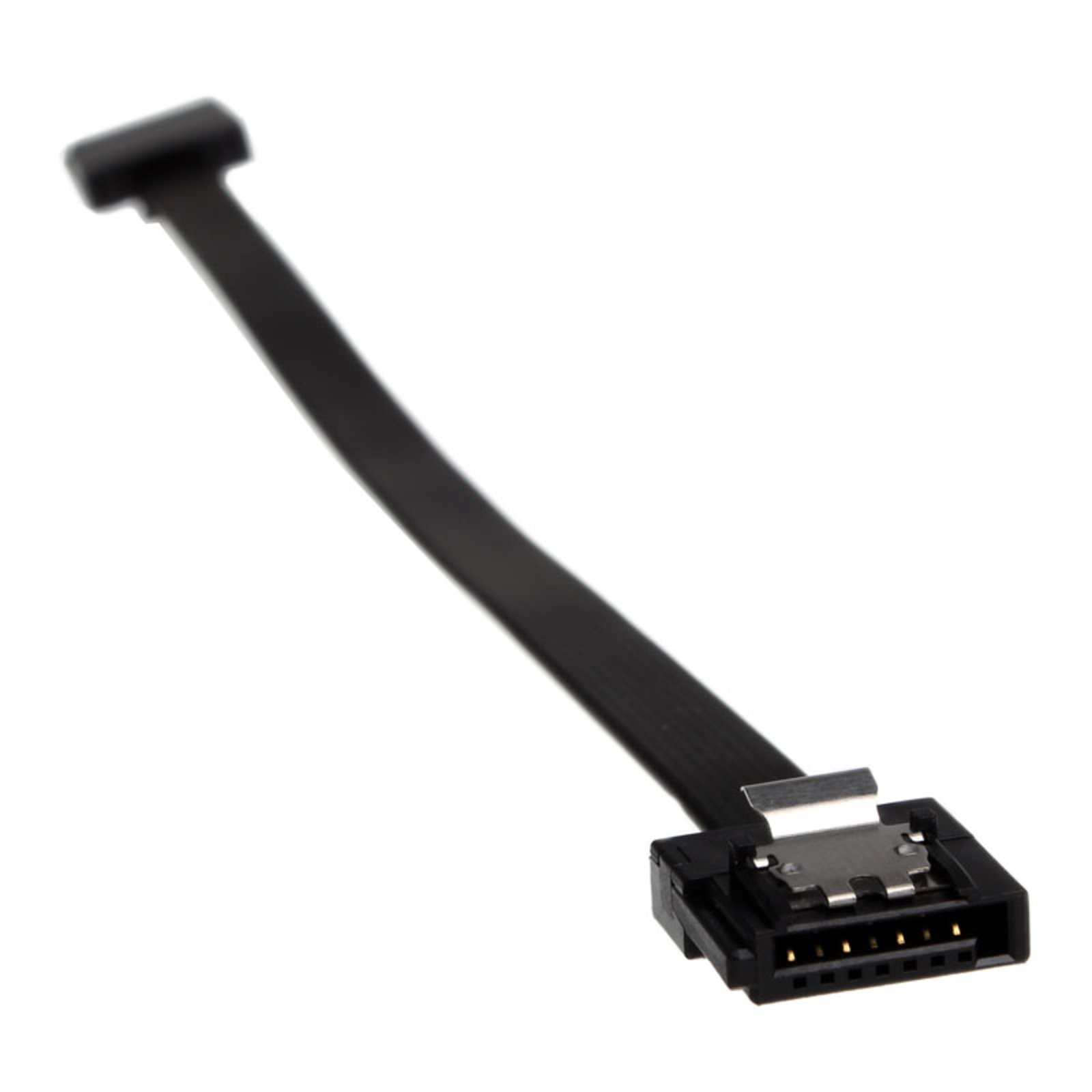AKASA Proslim SATA 3 Cable 15cm Straight Black