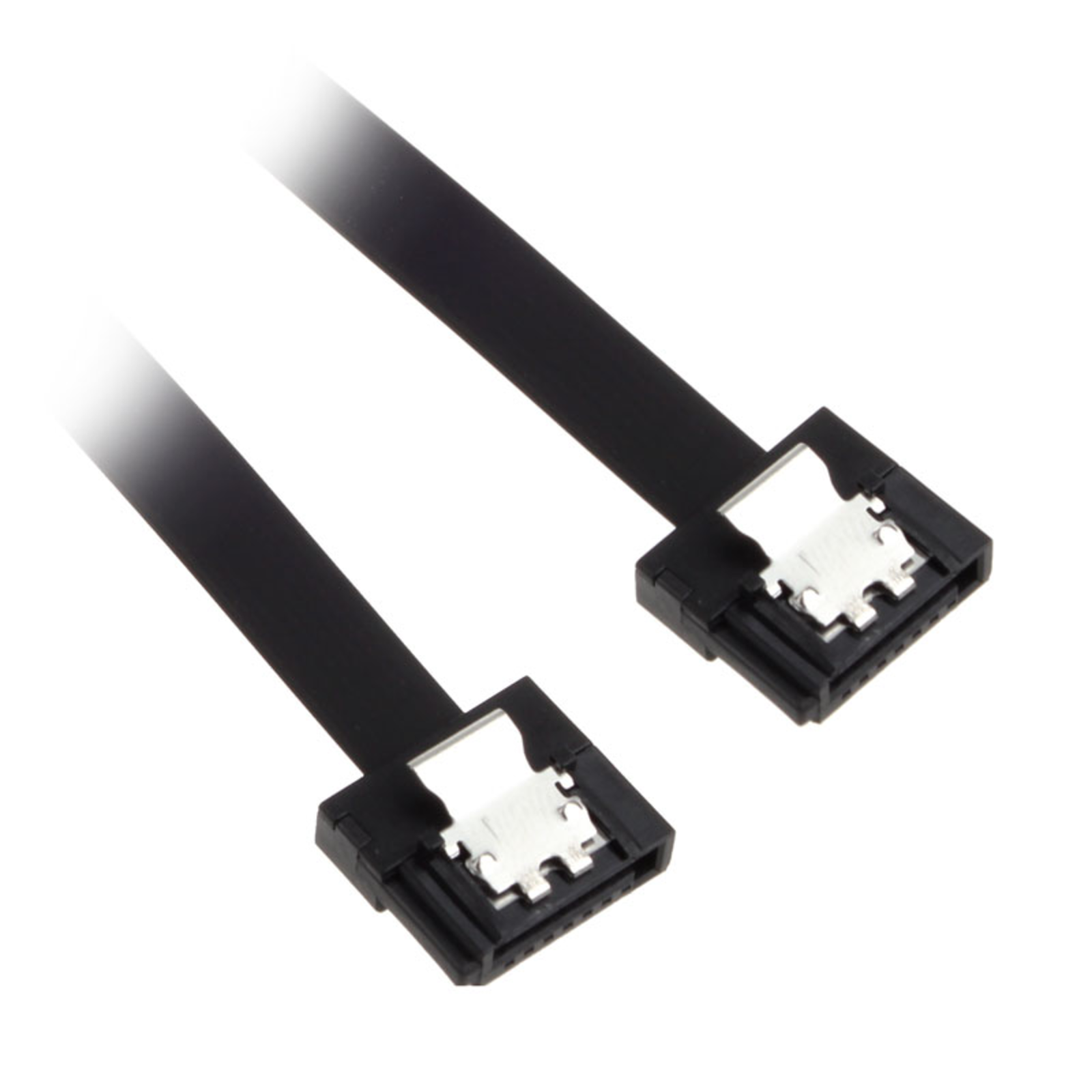 AKASA Proslim SATA 3 Cable 30cm Straight Black
