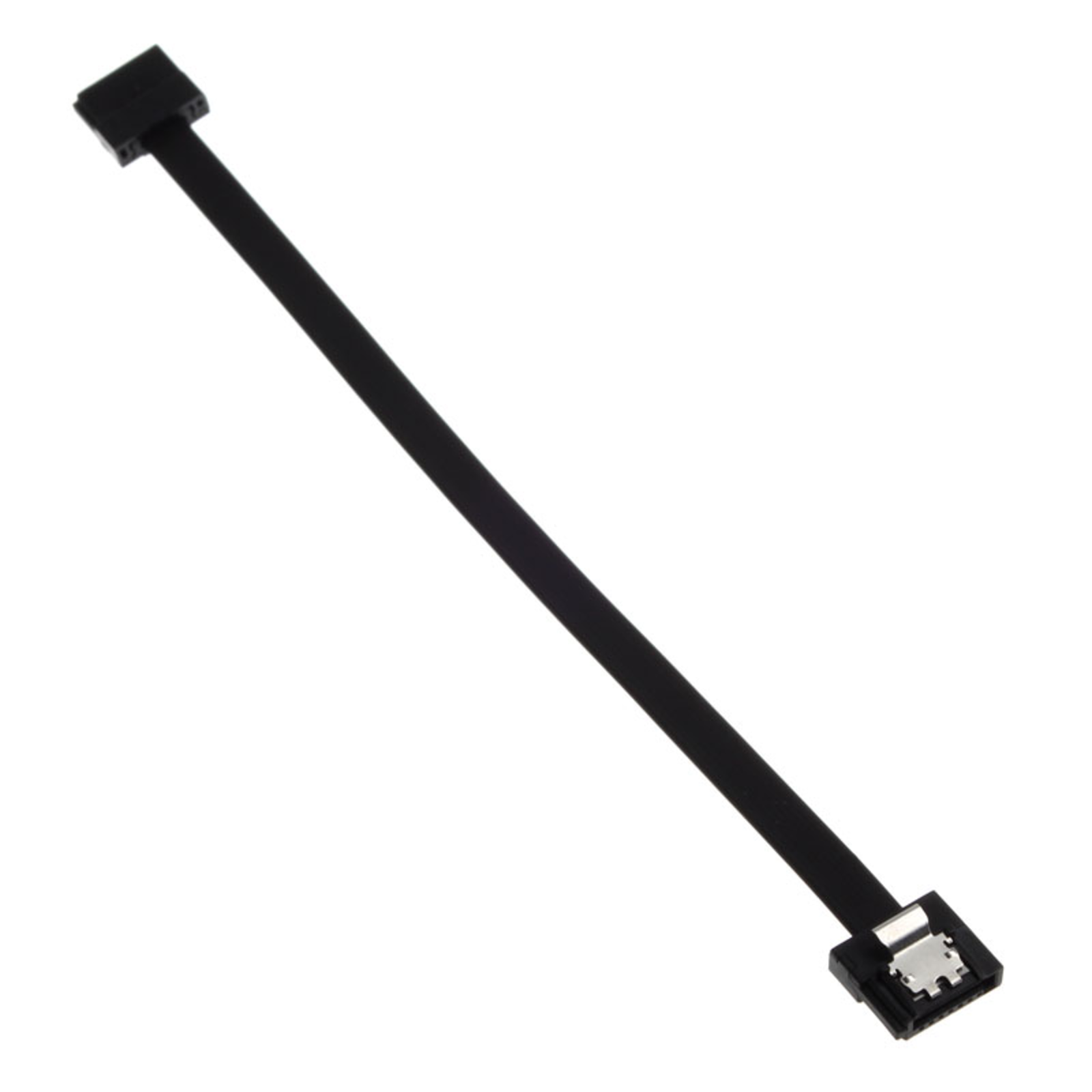 AKASA Proslim SATA 3 Cable 30cm Straight Black