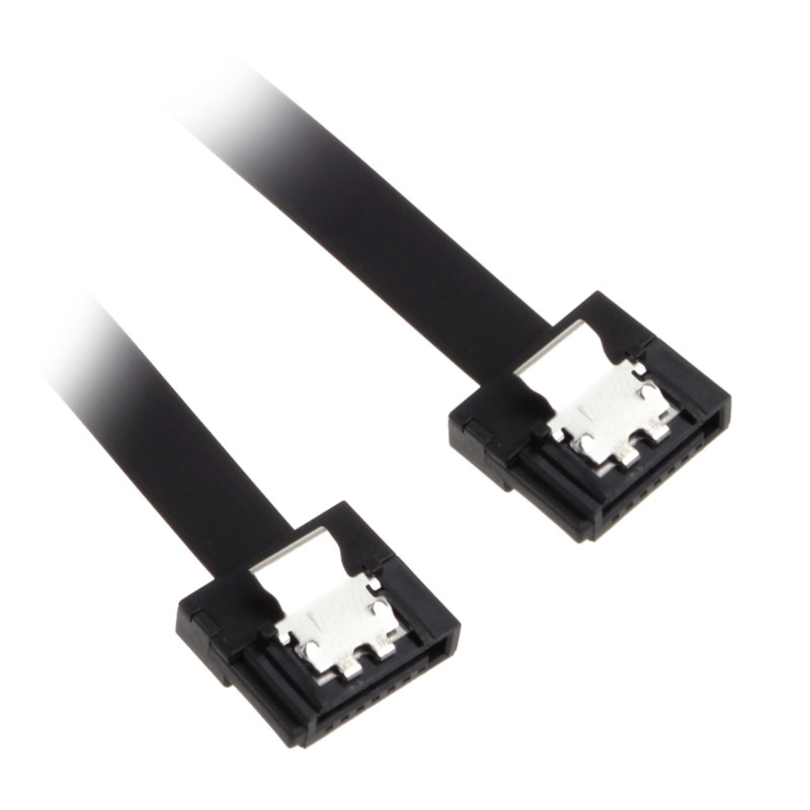AKASA Proslim SATA 3 Cable 50cm Straight Black