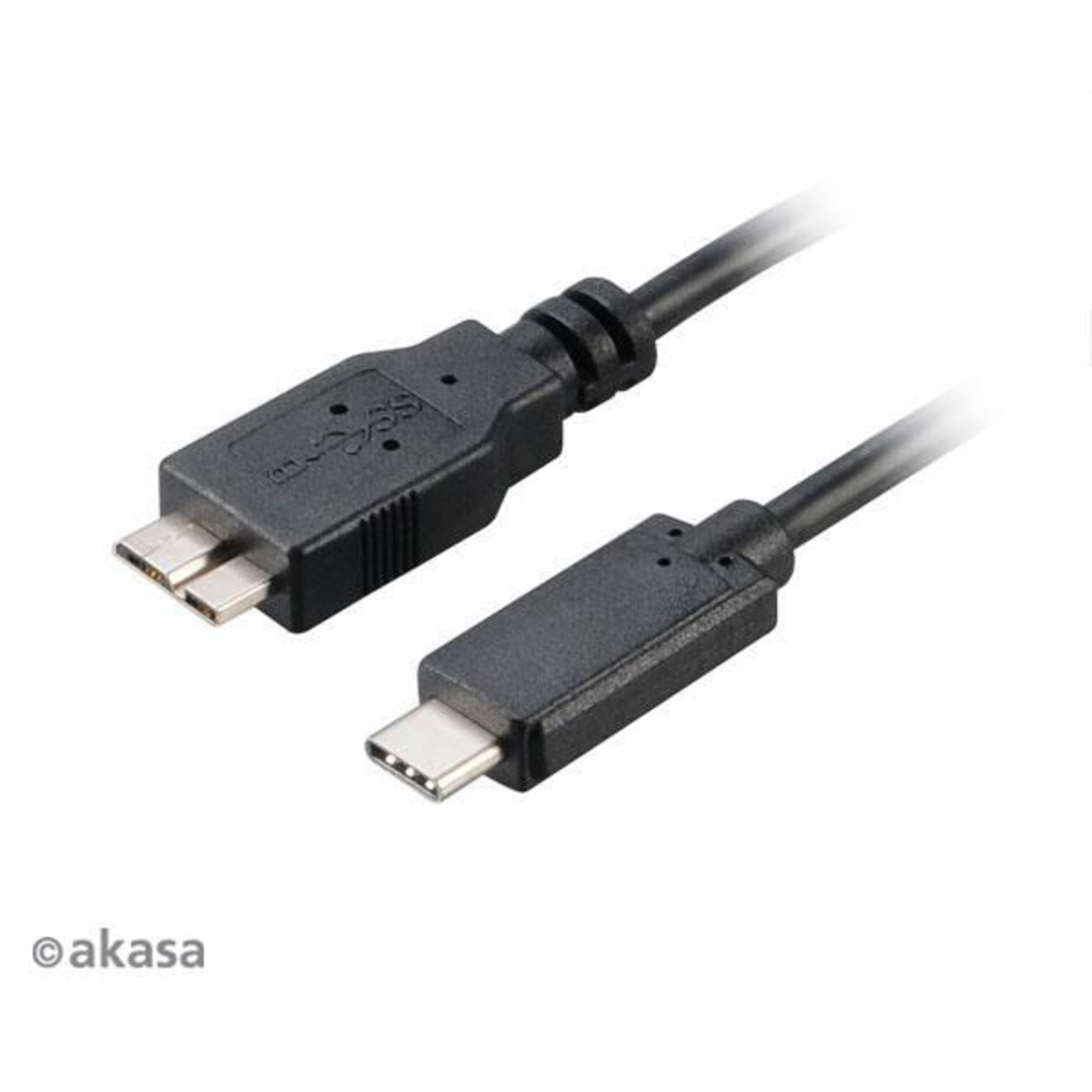 Akasa USB 3.1 Gen2 Cable C Micro BUSBCMMUSBBM Cable Digital/Data