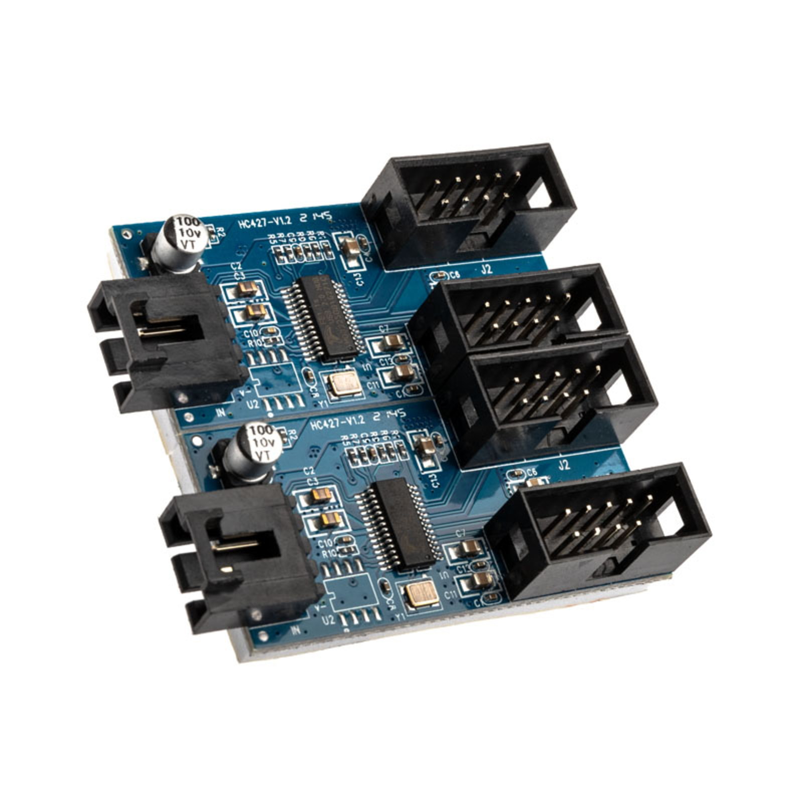 AKASA Internal USB 2.0 Hub Card Incl. 30cm USB Cable