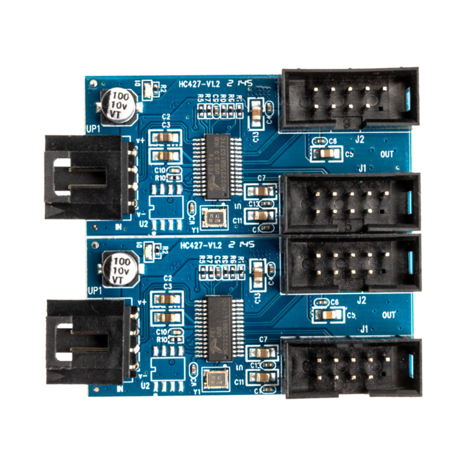 AKASA Internal USB 2.0 Hub Card Incl. 30cm USB Cable