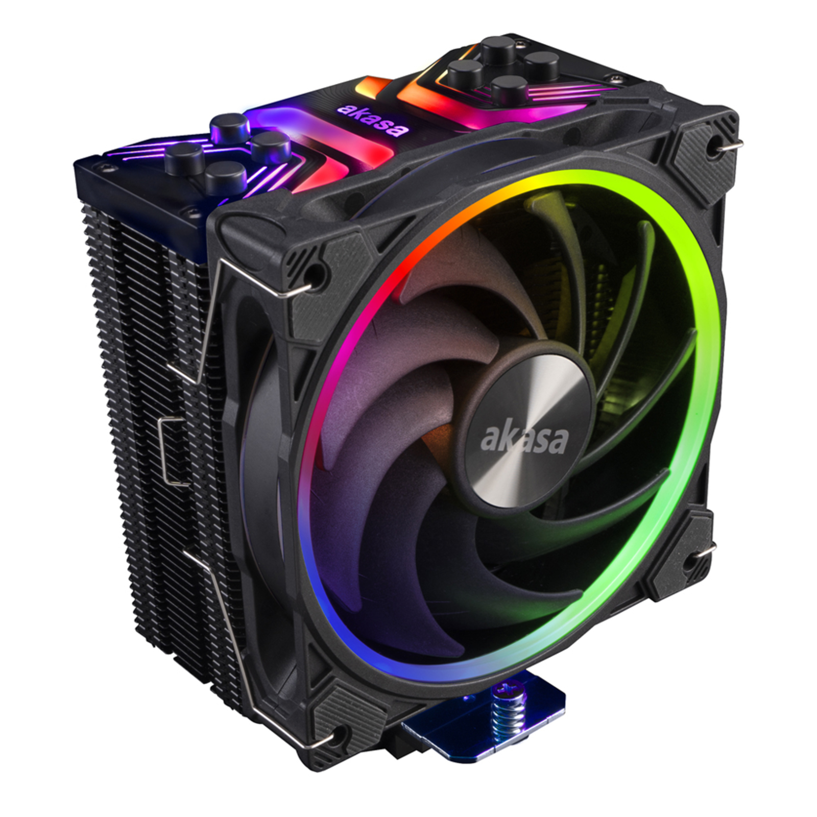 AKASA SOHO H4 Plus CPU Cooler ARGB 120mm