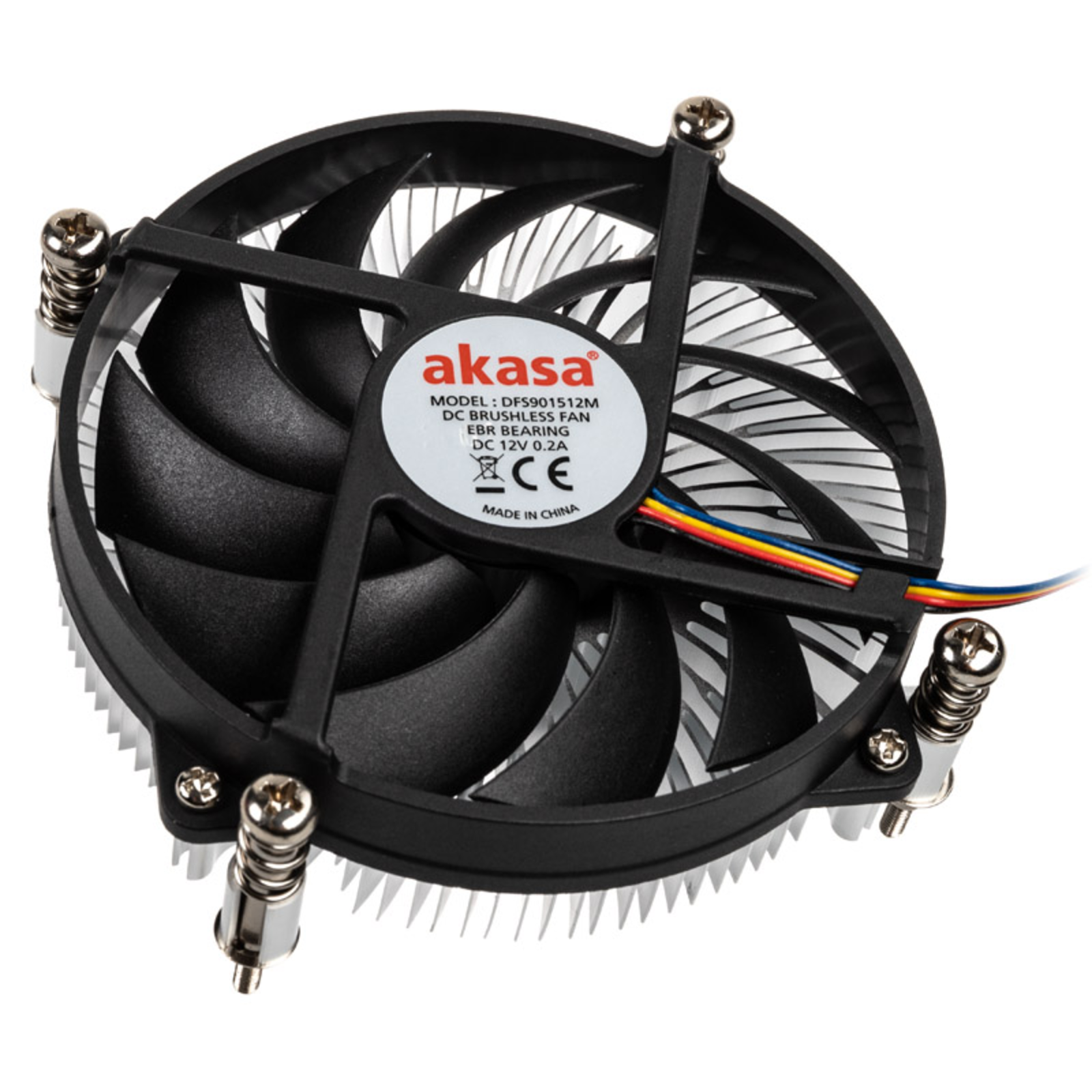 AKASA AK-CC6308EP01 Low Profile CPU Cooler 92mm