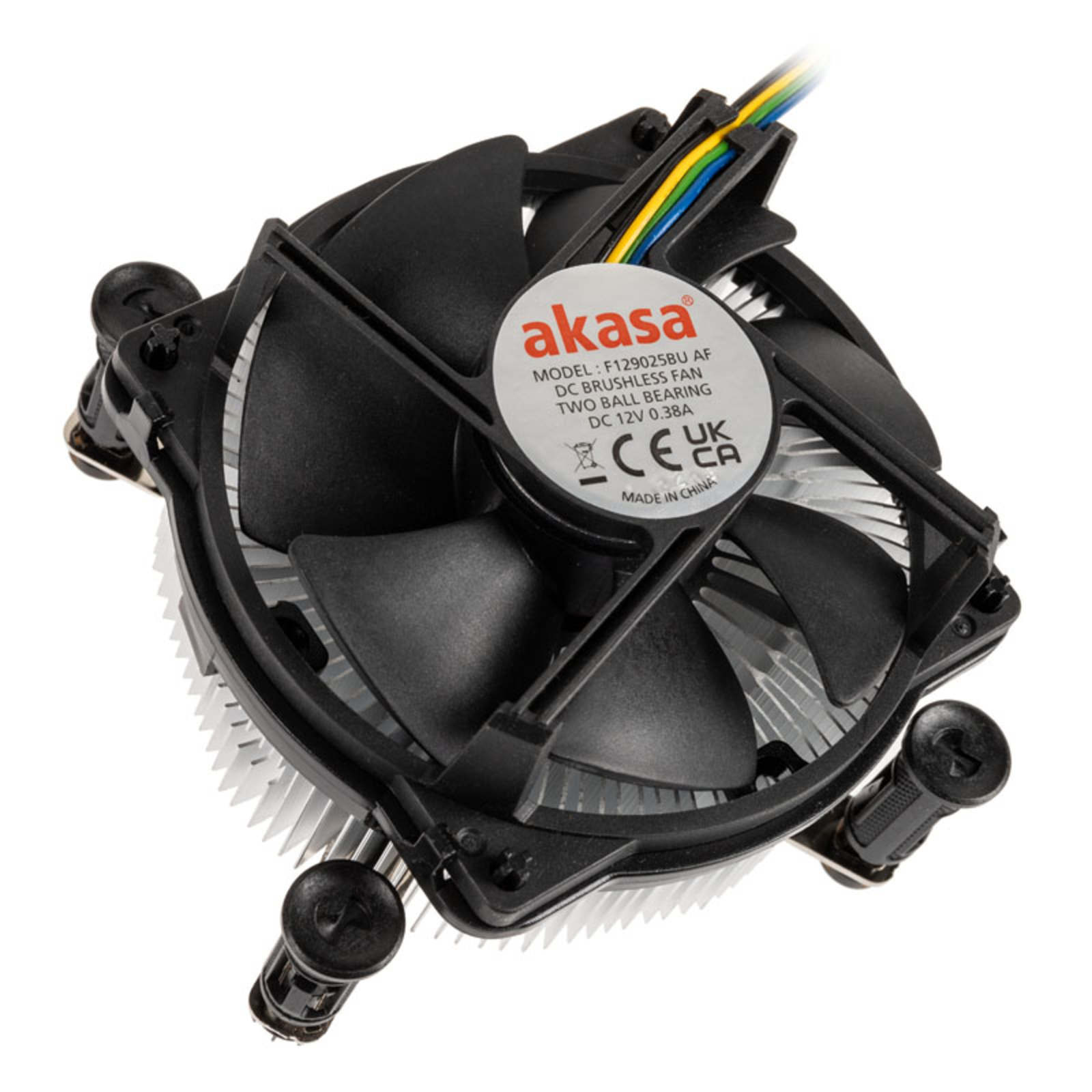 AKASA AK-CC6606BP01 Low Profile CPU-Cooler Socket LGA 1700 63.2mm High