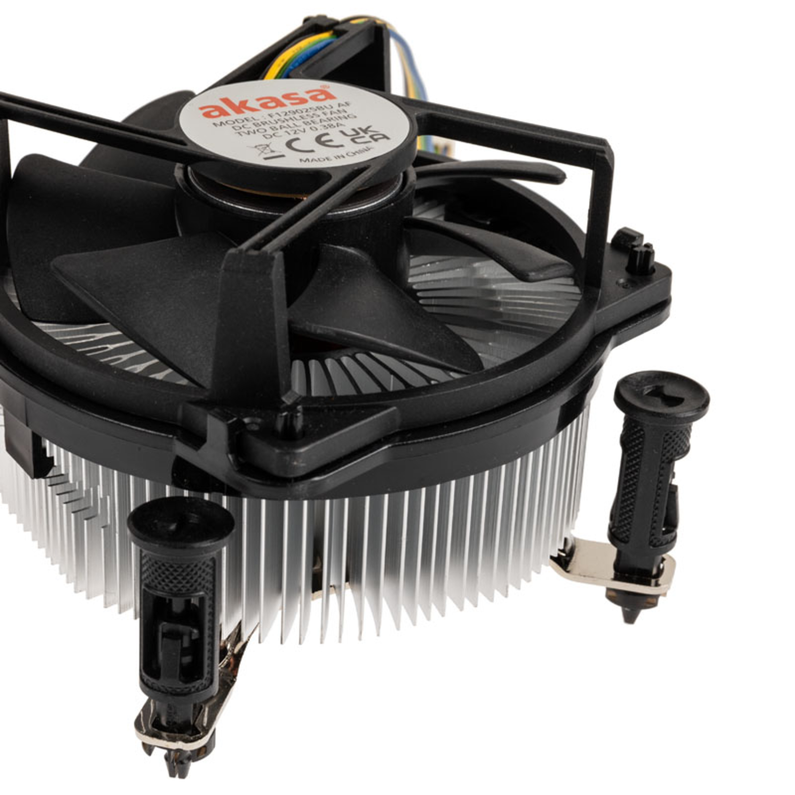 AKASA AK-CC6606BP01 Low Profile CPU-Cooler Socket LGA 1700 63.2mm High