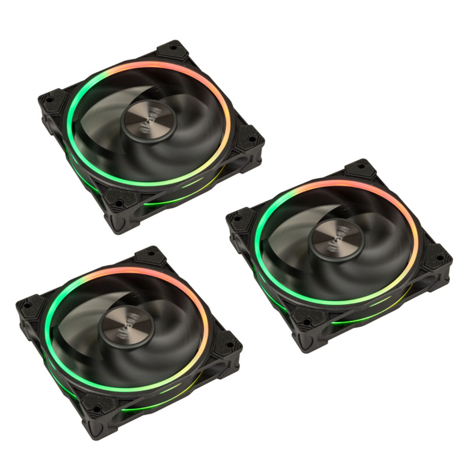 Akasa SOHO AR Kit ARGB Fan 120 Mm 3-pack