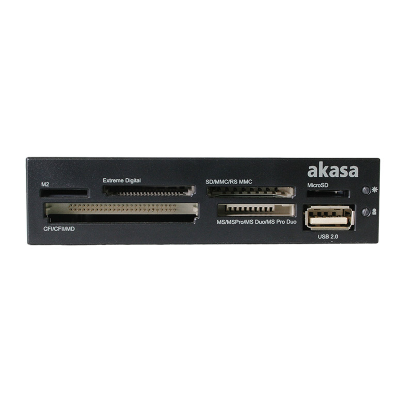 AKASA AK-ICR-07 Internal 6-Port Card Reader 3,5 Black