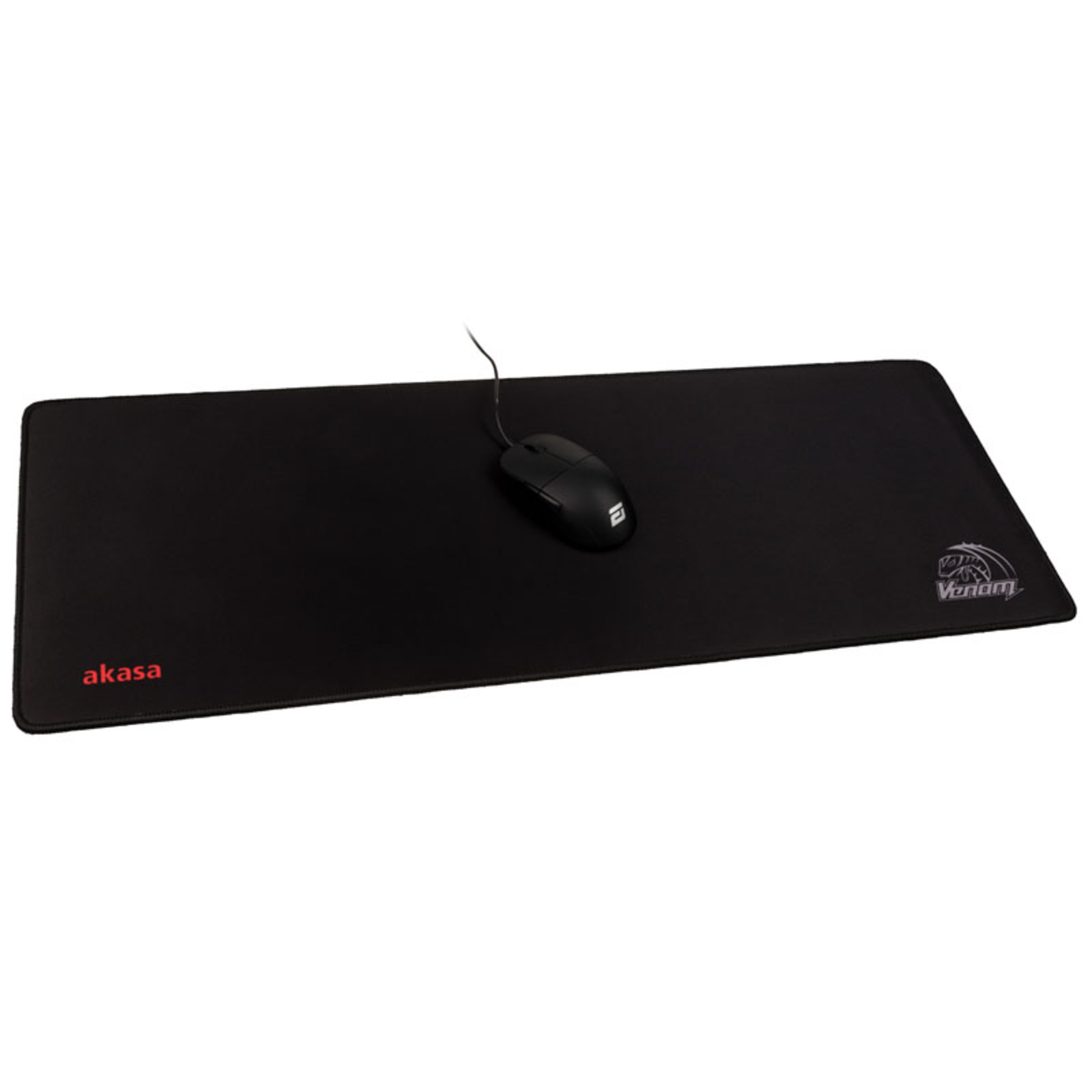 Akasa AK-MPD-05BK Black Monochromatic Rubber Anti-slip Base Gaming Mouse Pad