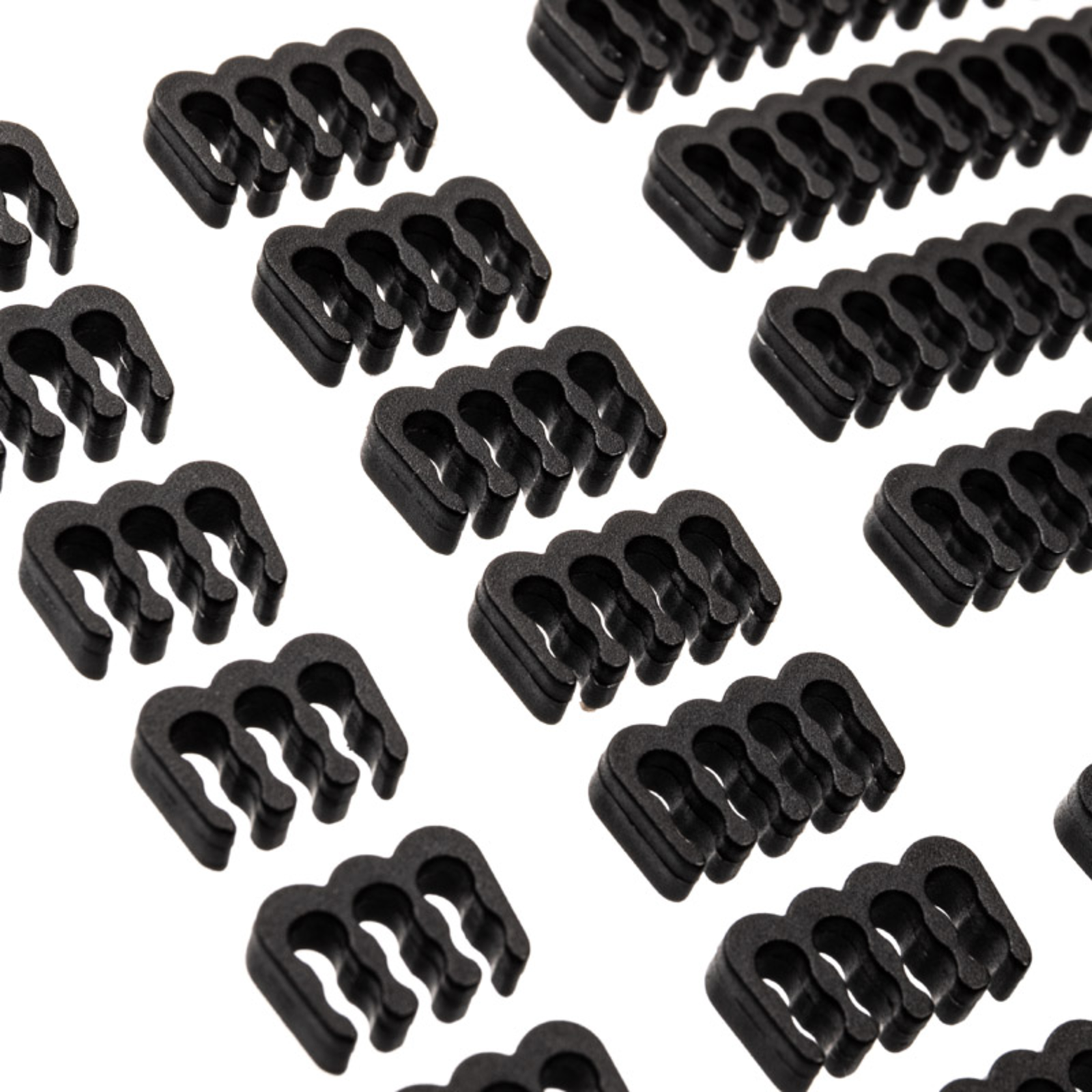 AKASA Cable Comb Set 3mm Black