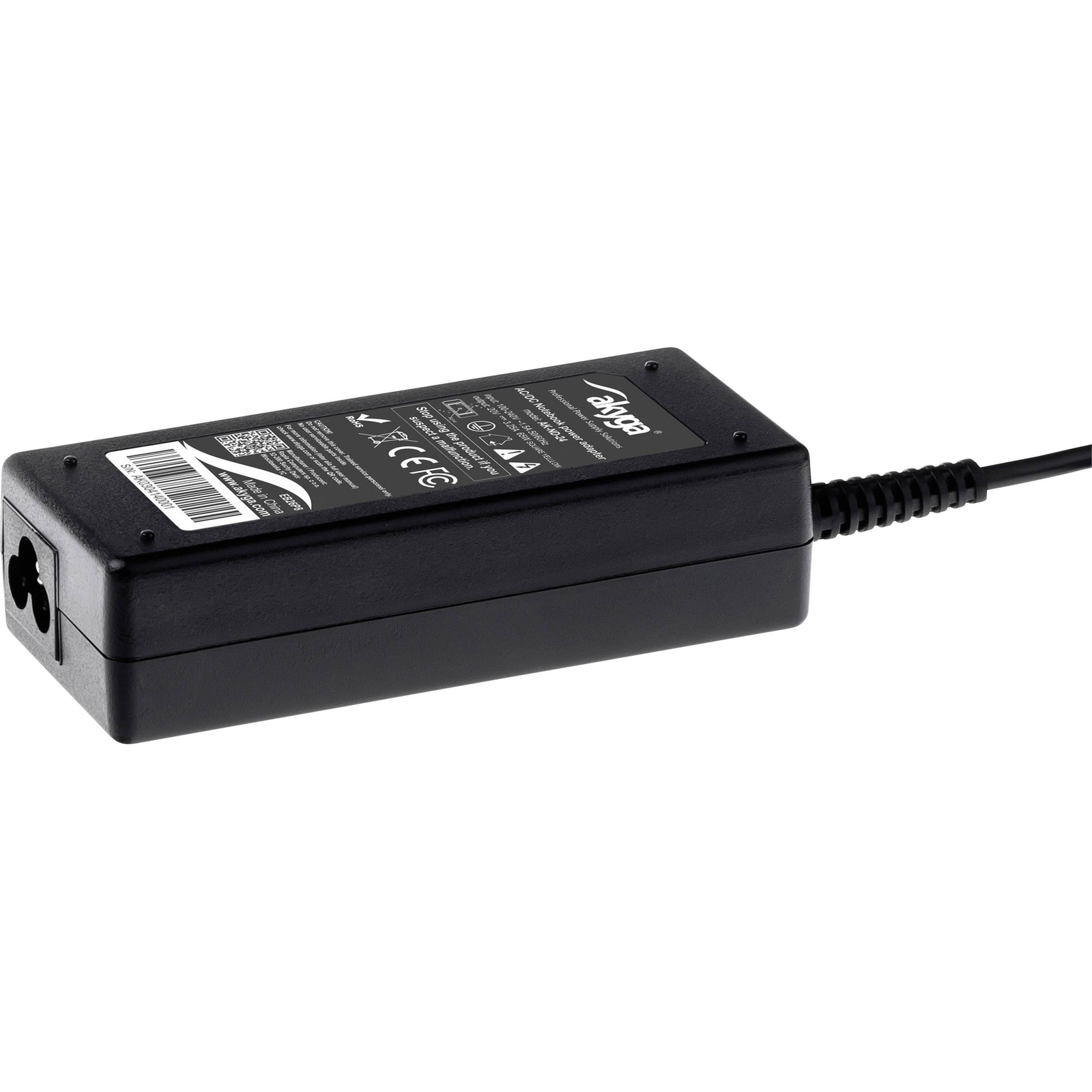 Akyga AK-ND-24 Charger for Lenovo Laptop 65W (Slim Tip Connector)