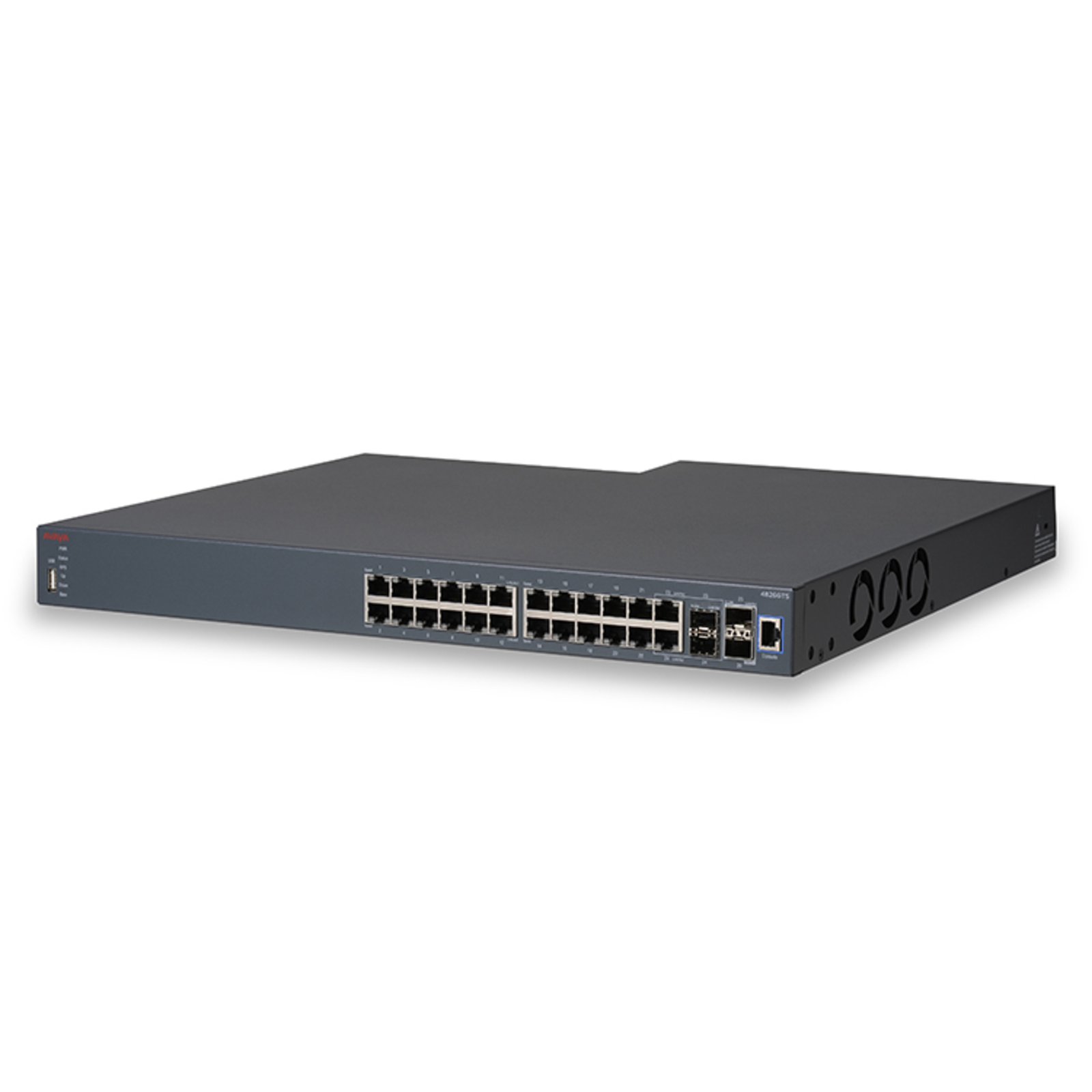 Avaya Ethernet Routing Switch 4826GTS L3 Managed 24 X 101001000 + 2 Shared Gigabit SFP SFP+ Desktop
