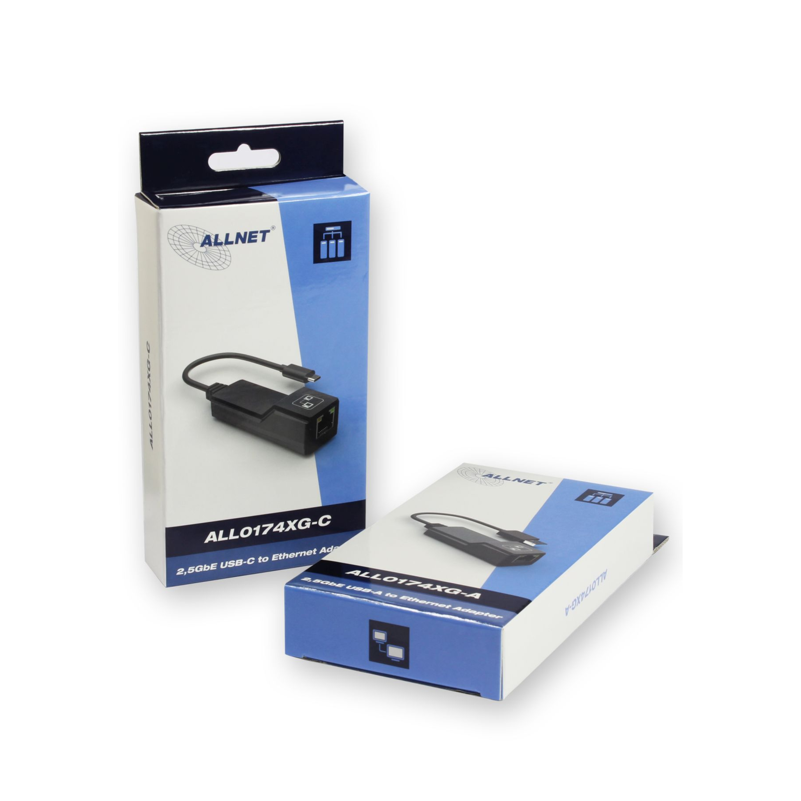 ALLNET ALL0174XG-A USB Type-C RJ-45 Black