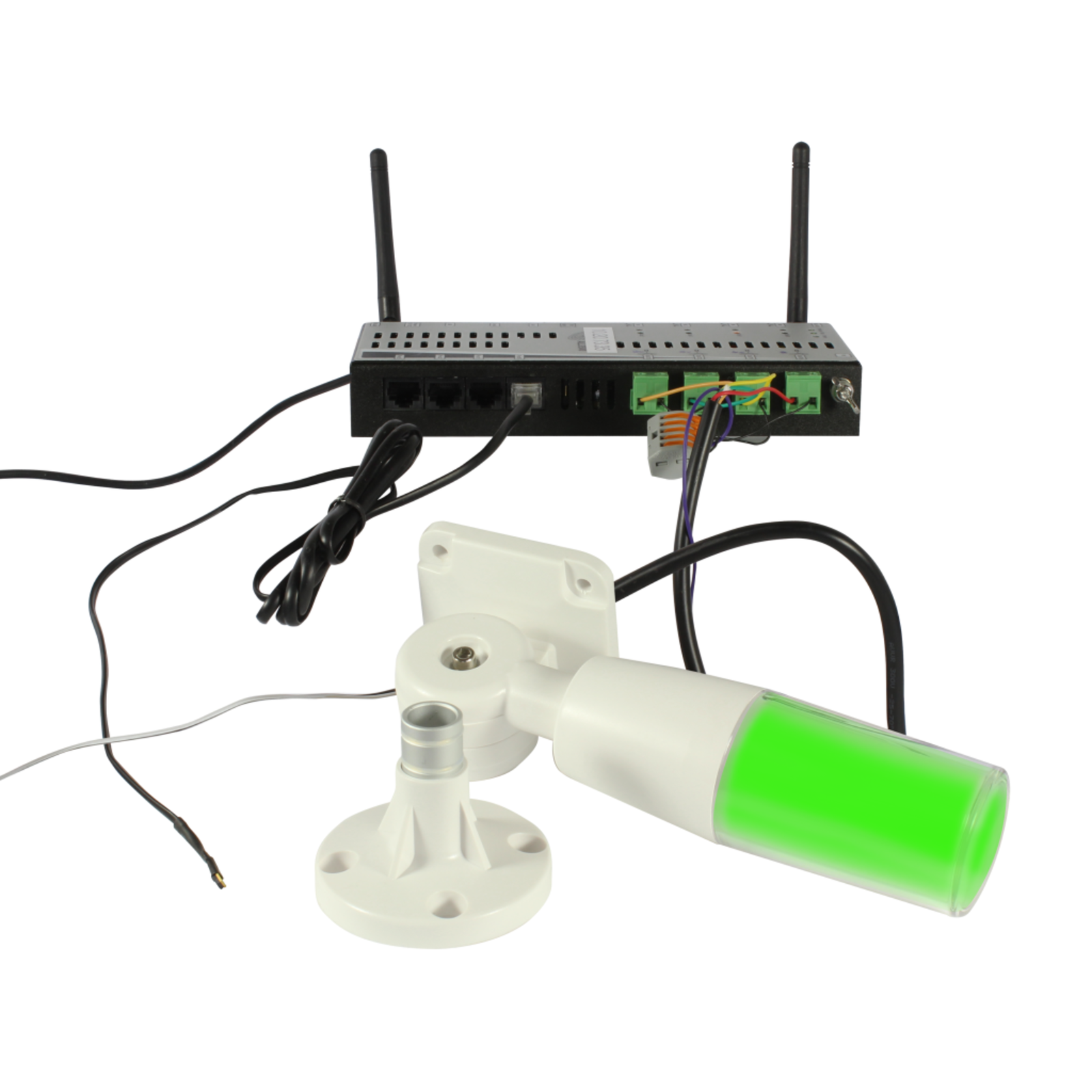 ALLNET MSR Zbh. Signal Warning Lamp Red-yellow-green Buzzer Individually Controllable