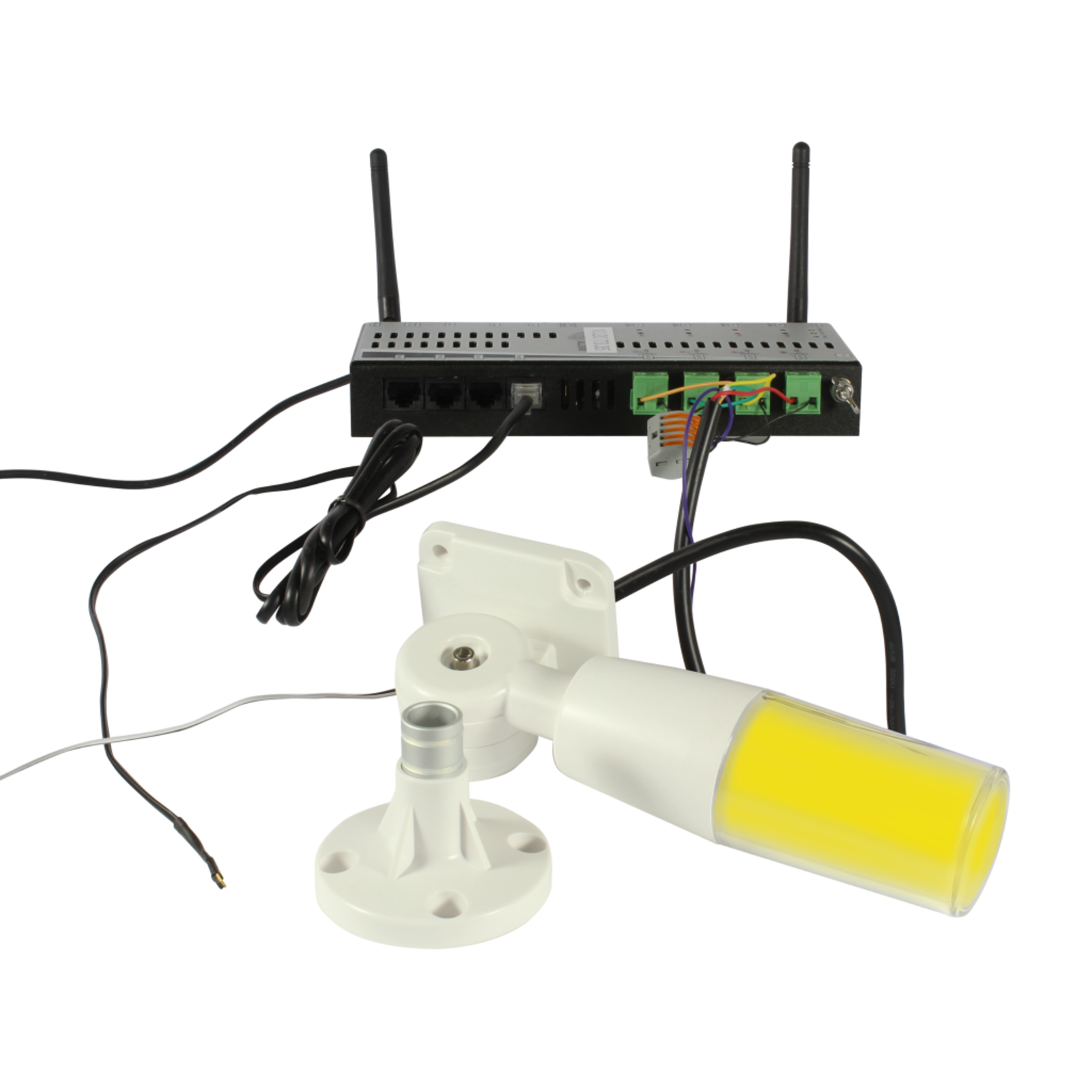ALLNET MSR Zbh. Signal Warning Lamp Red-yellow-green Buzzer Individually Controllable