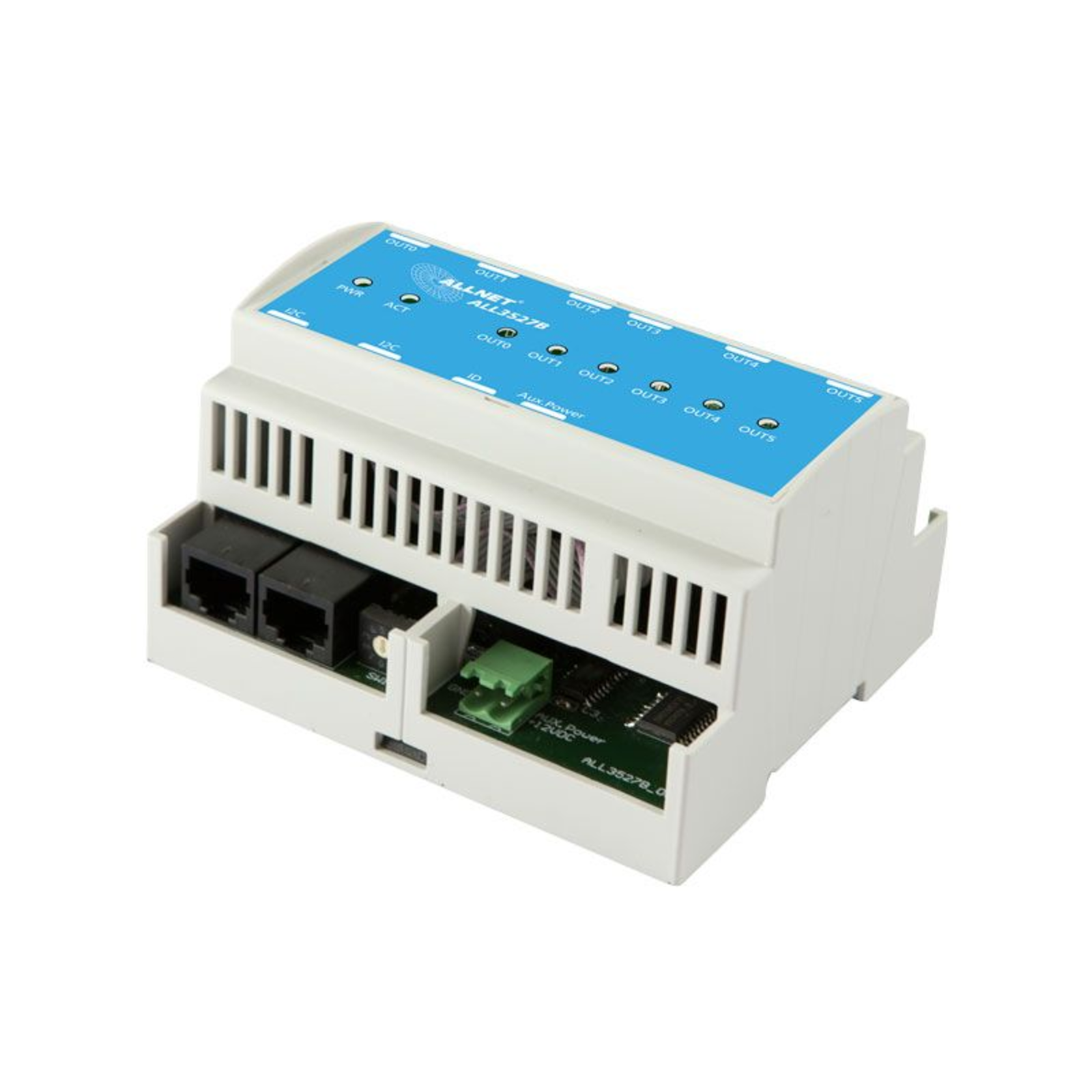 ALLNET MSR ALL3527B HUT 6-gang 250V/16A Relay