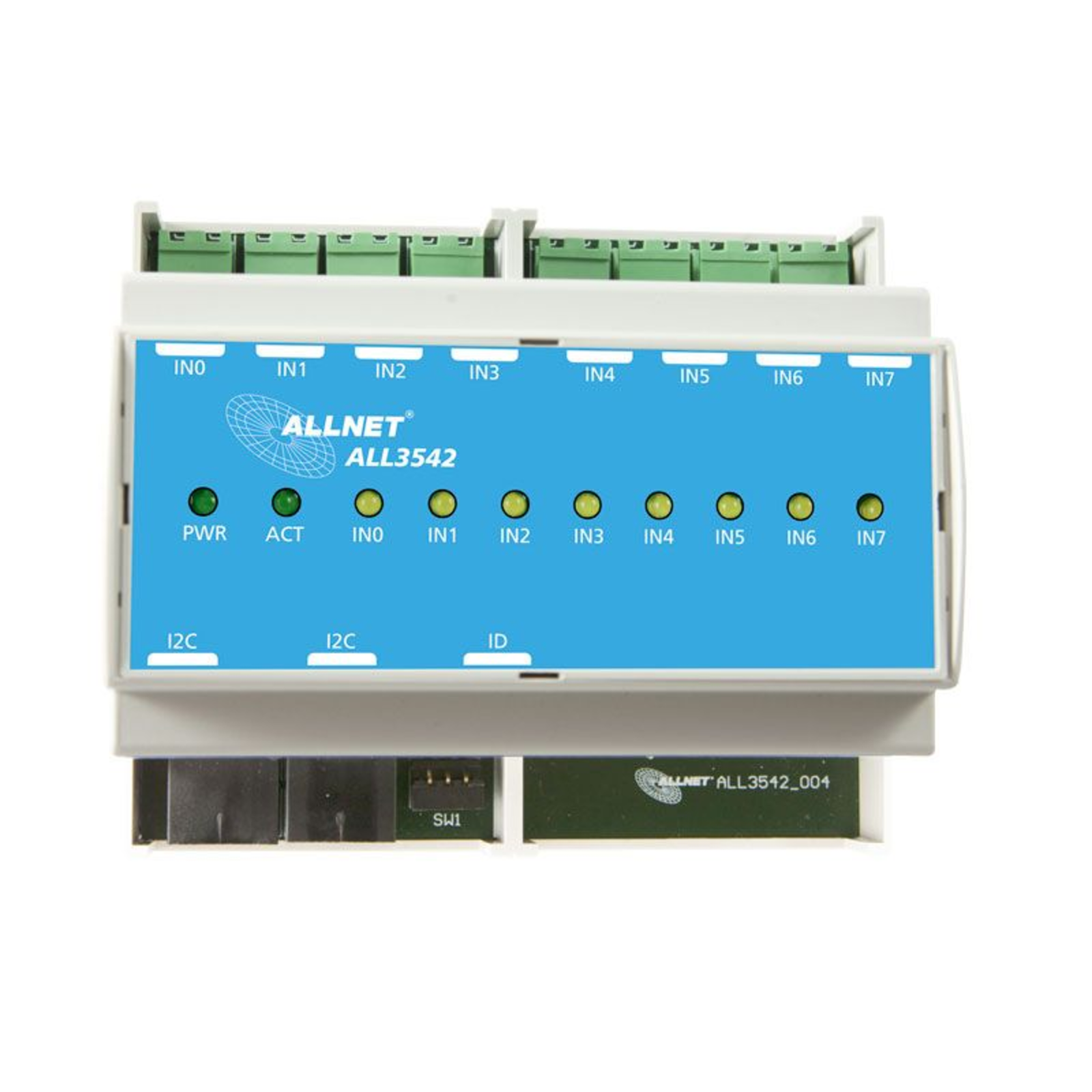 ALLNET MSR ALL3542 HUT 8-way Contact Input