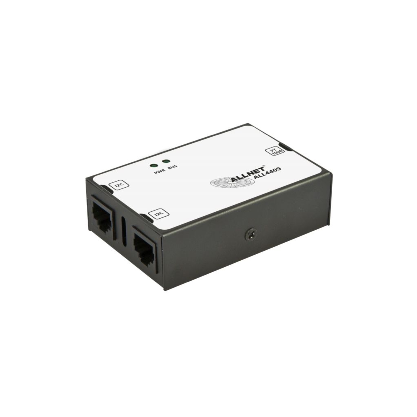 ALLNET MSR Sensor ALL4409 PT1000-Temp-Interface in Black Housing