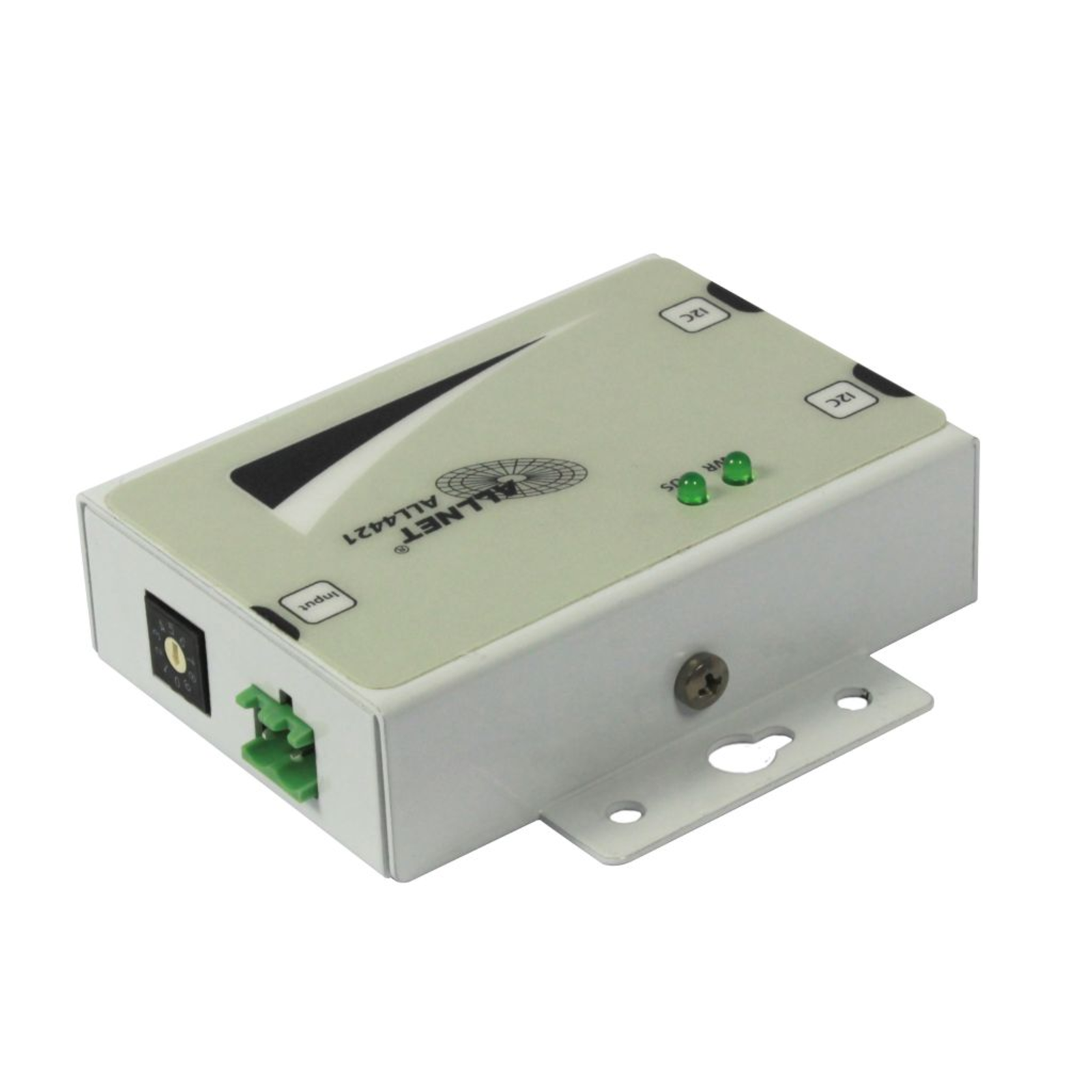 ALLNET MSR Sensor ALL4421 0-40V DC Voltmeter in White Housing