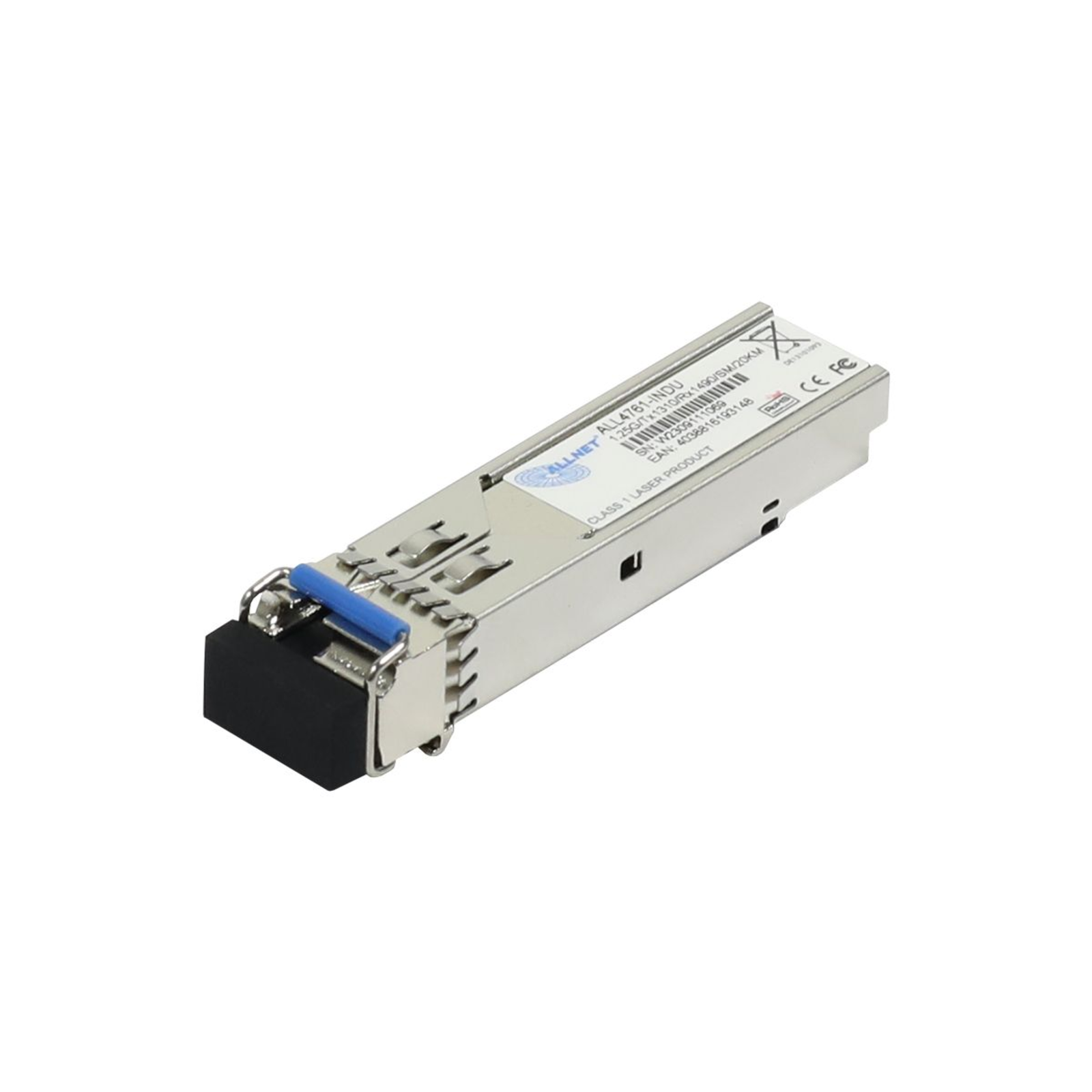 ALLNET Switch Module ALL4761-INDU SFP Mini-GBIC 1000Mbit WDM Bidi-LC Tx1310nm-Rx1490nm Switch