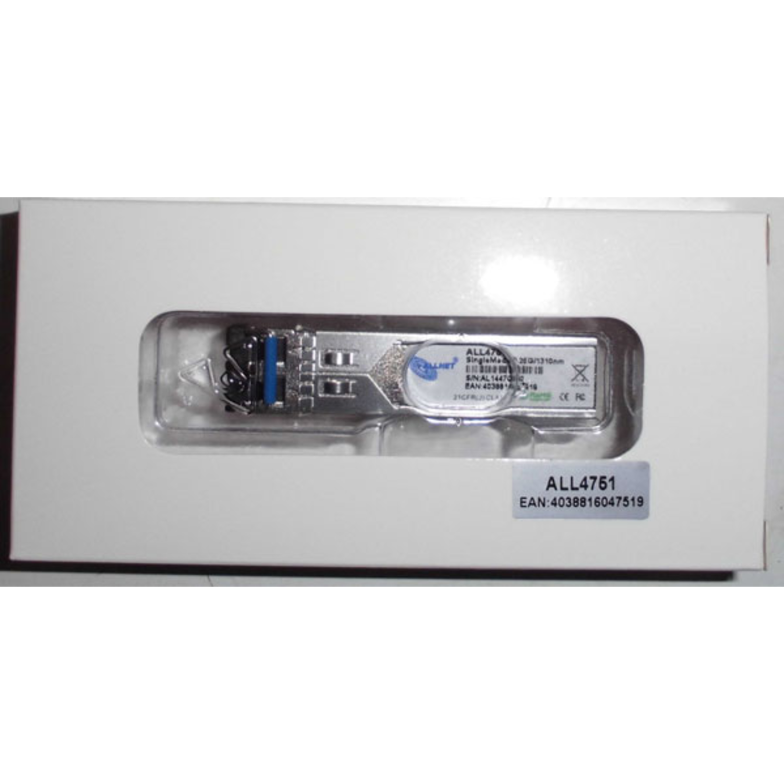 ALLNET Switch Module ALL4794-INDU SFP Mini-GBIC 100Mbit FX-LC 10Km Switch
