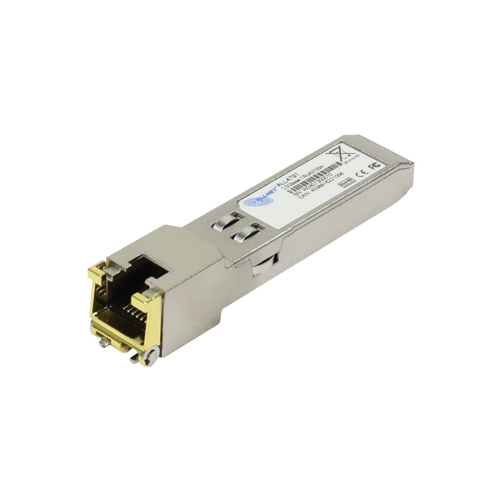 ALLNET Switch Module ALL4797 SFP Mini-GBIC 2.5Gbit RJ45 TP Uncoded Switch